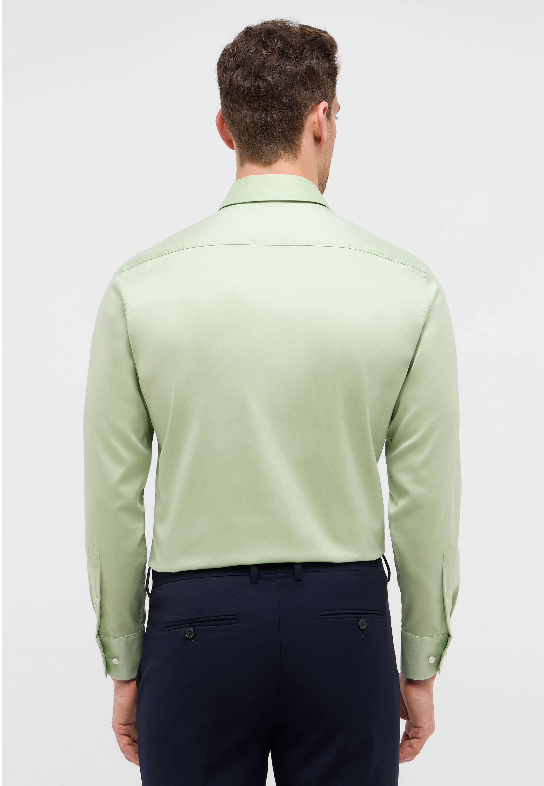 Eterna Overhemd met lange mouwen MODERN FIT NON IRON (strijkvrij)