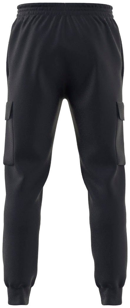 adidas Sportswear Sportbroek ESSENTIALS FLEECE REGULAR TAPERED CARGOBROEK Joggingbroek cargo van zacht fleece-materiaal (1-delig)