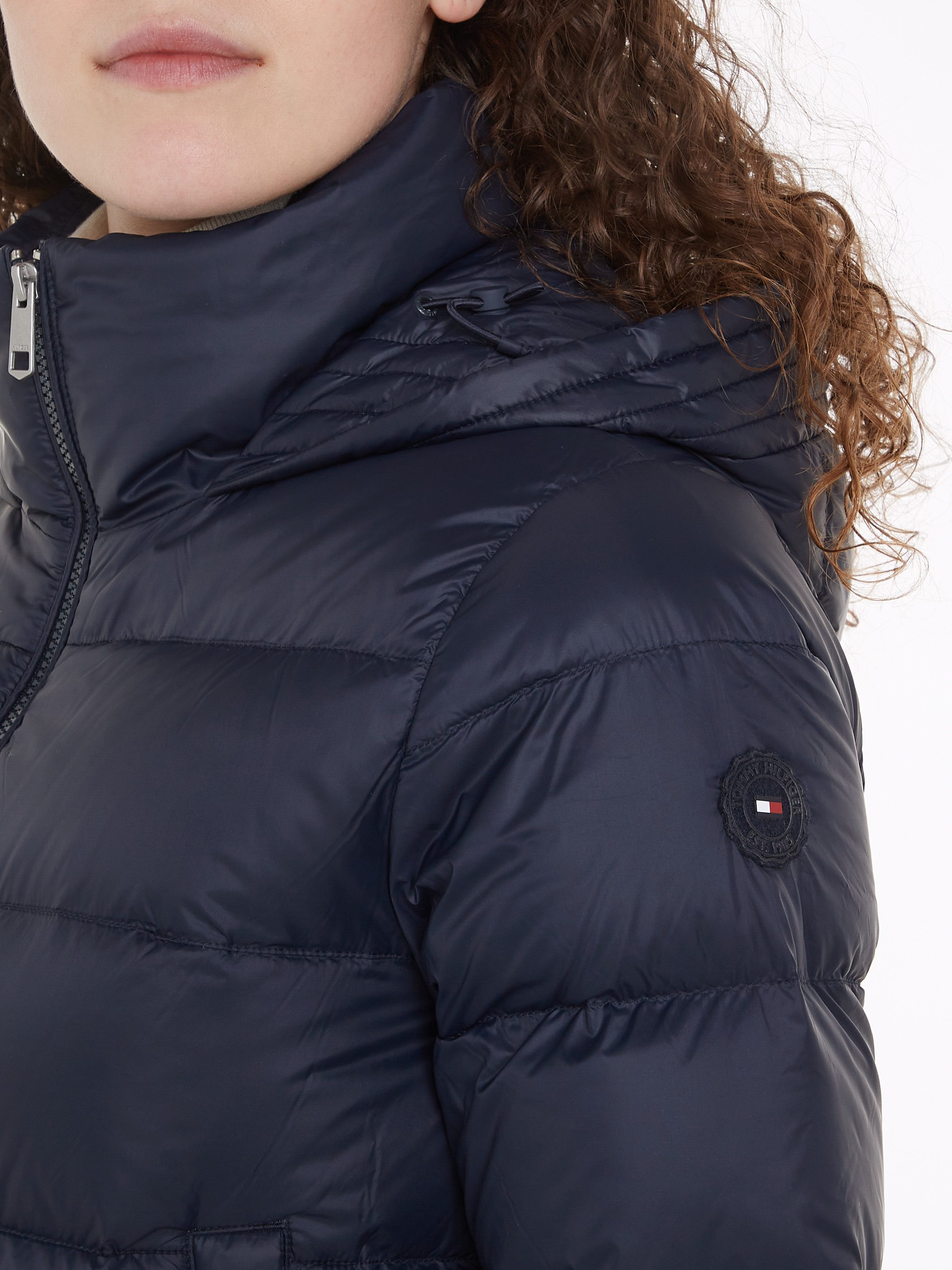 Tommy Hilfiger Gewatteerde jas met gestempeld logo