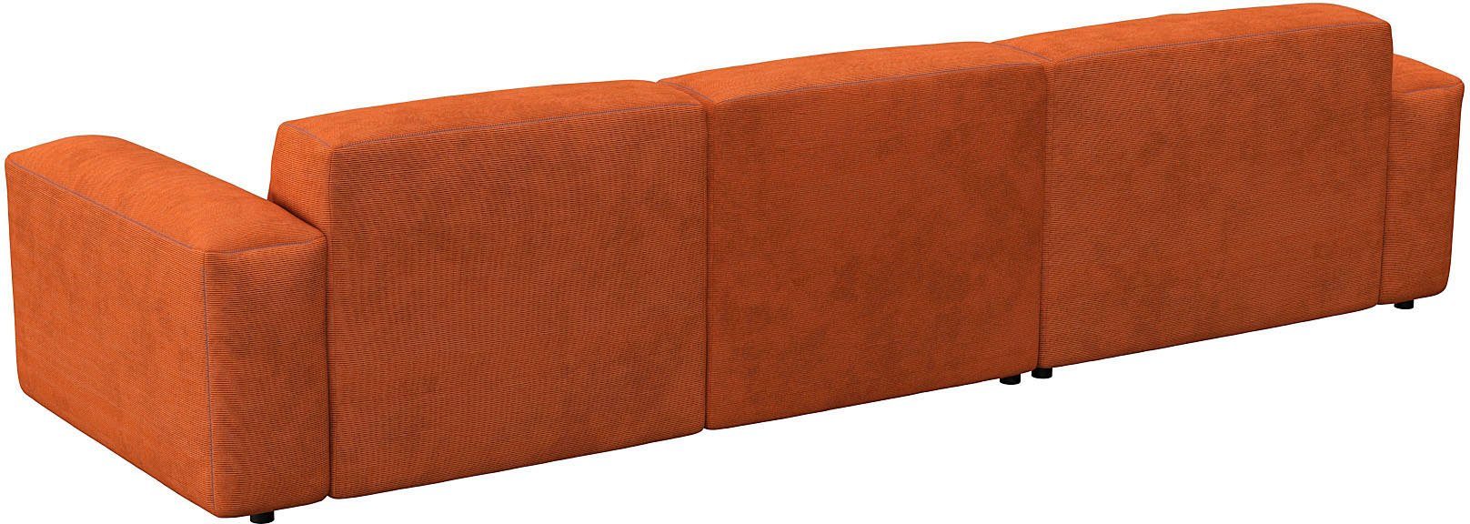 FLEXLUX Hoekbank Lucera comfortabel en comfortabel door hoogwaardige zitconstructie, L-vorm