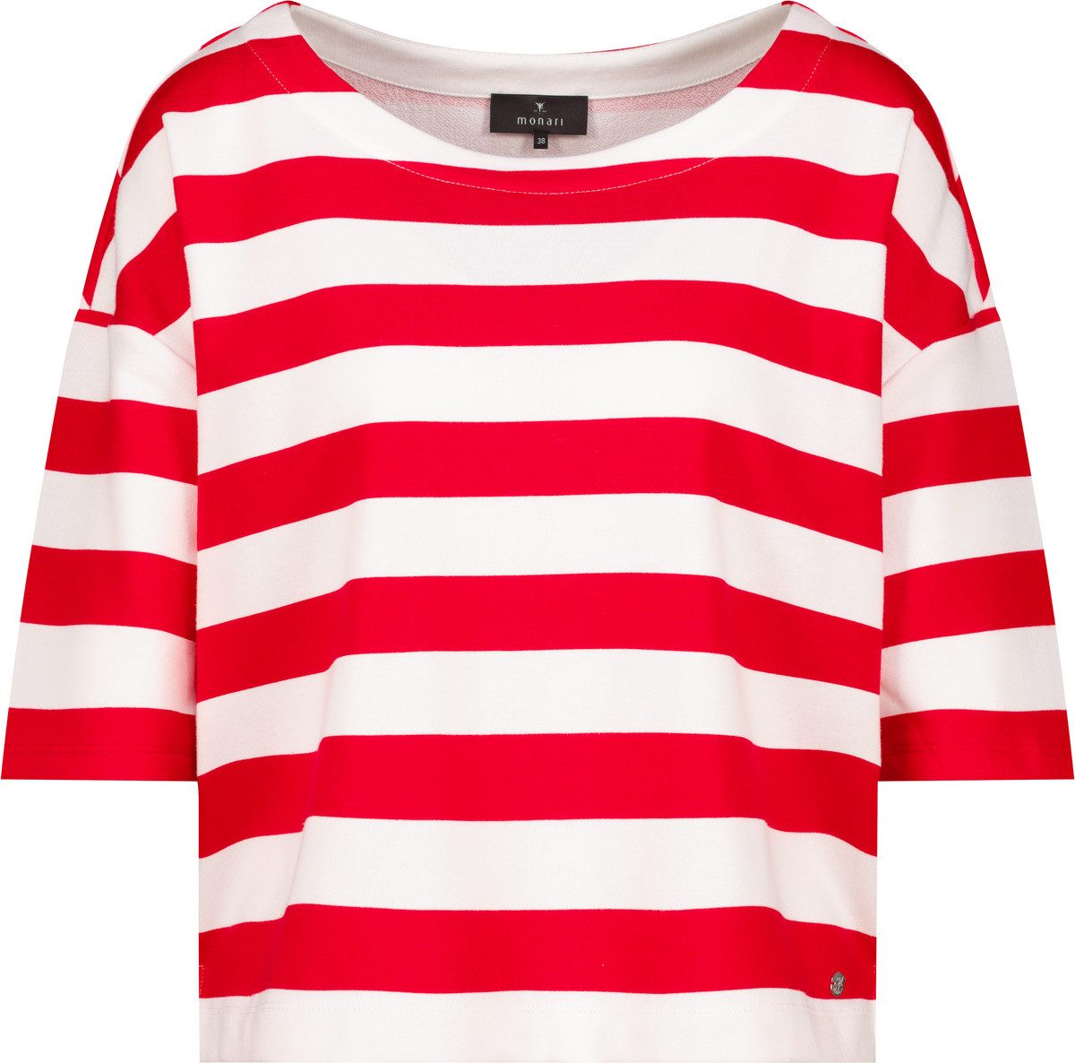Monari Sweatshirt met strepen