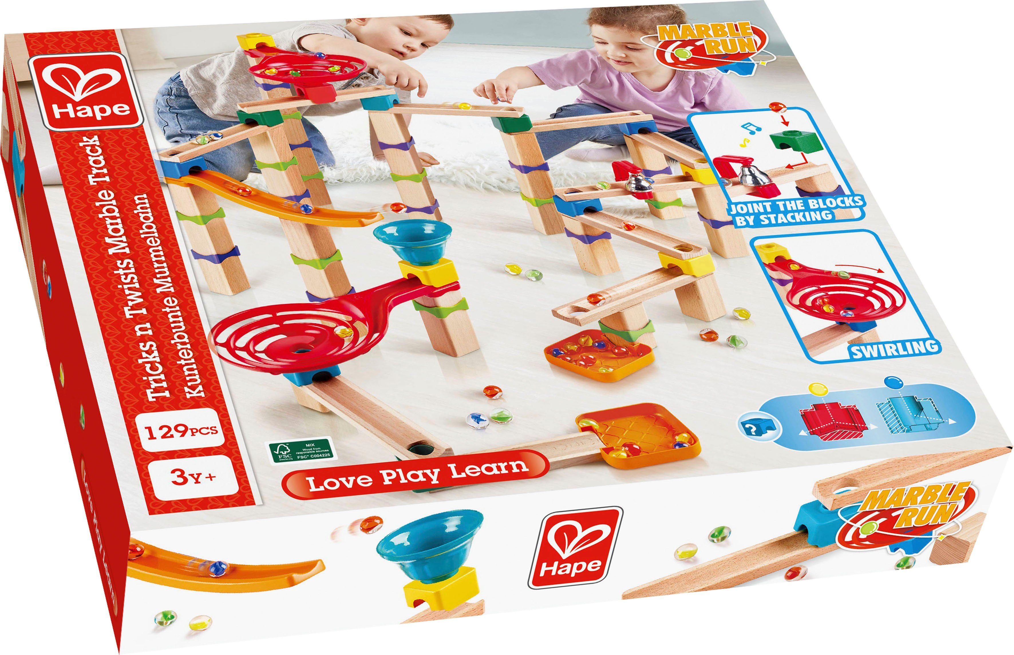 Hape Knikkerbaan Kakelbonte knikkerbaan FSC®- beschermt bos - wereldwijd