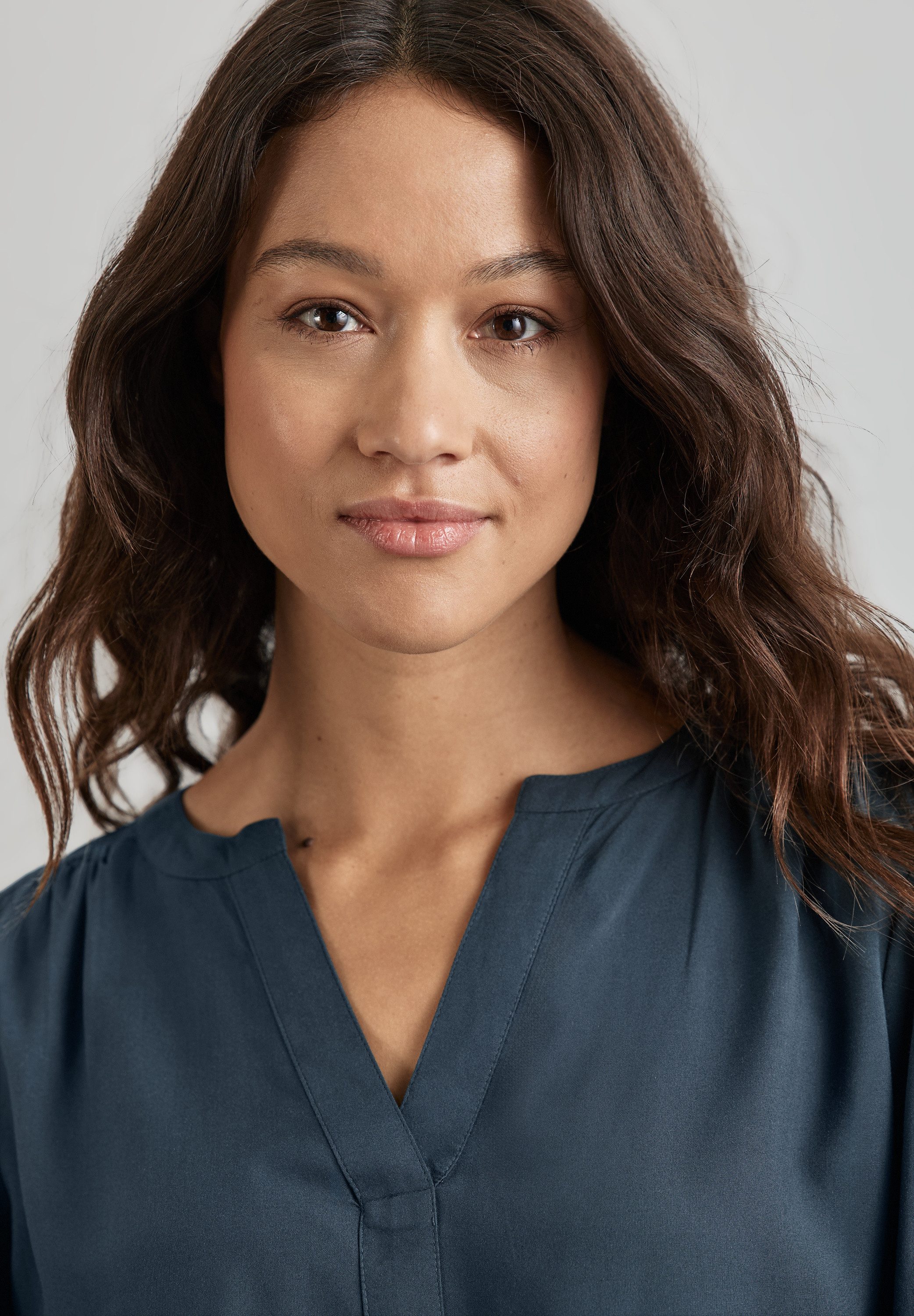 STREET ONE Blouse met lange mouwen in tuniekstijl