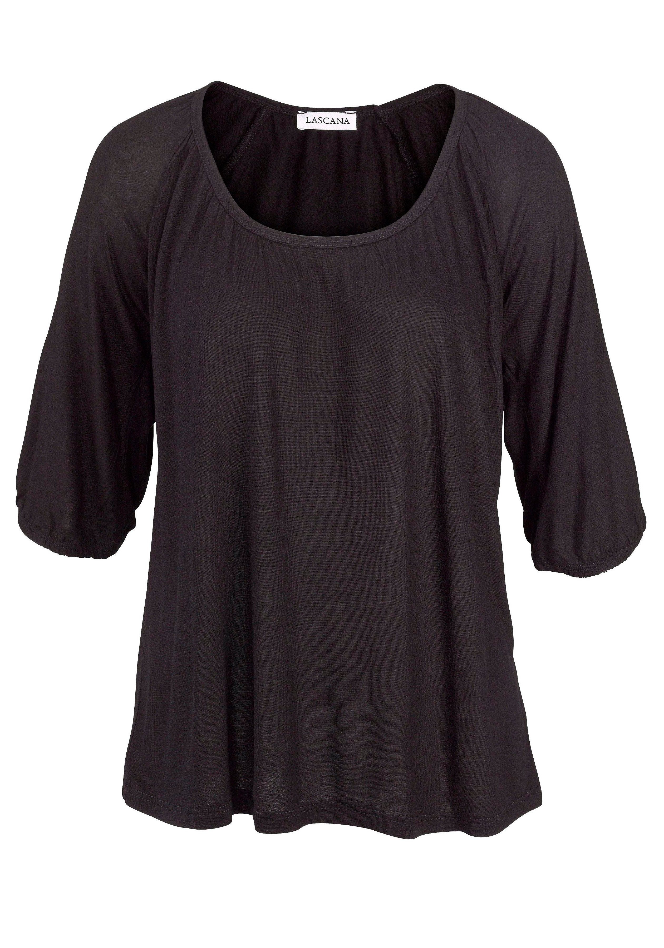 Lascana Pyjama Broek in elegante laaglook (2-delig, 1 stuk)