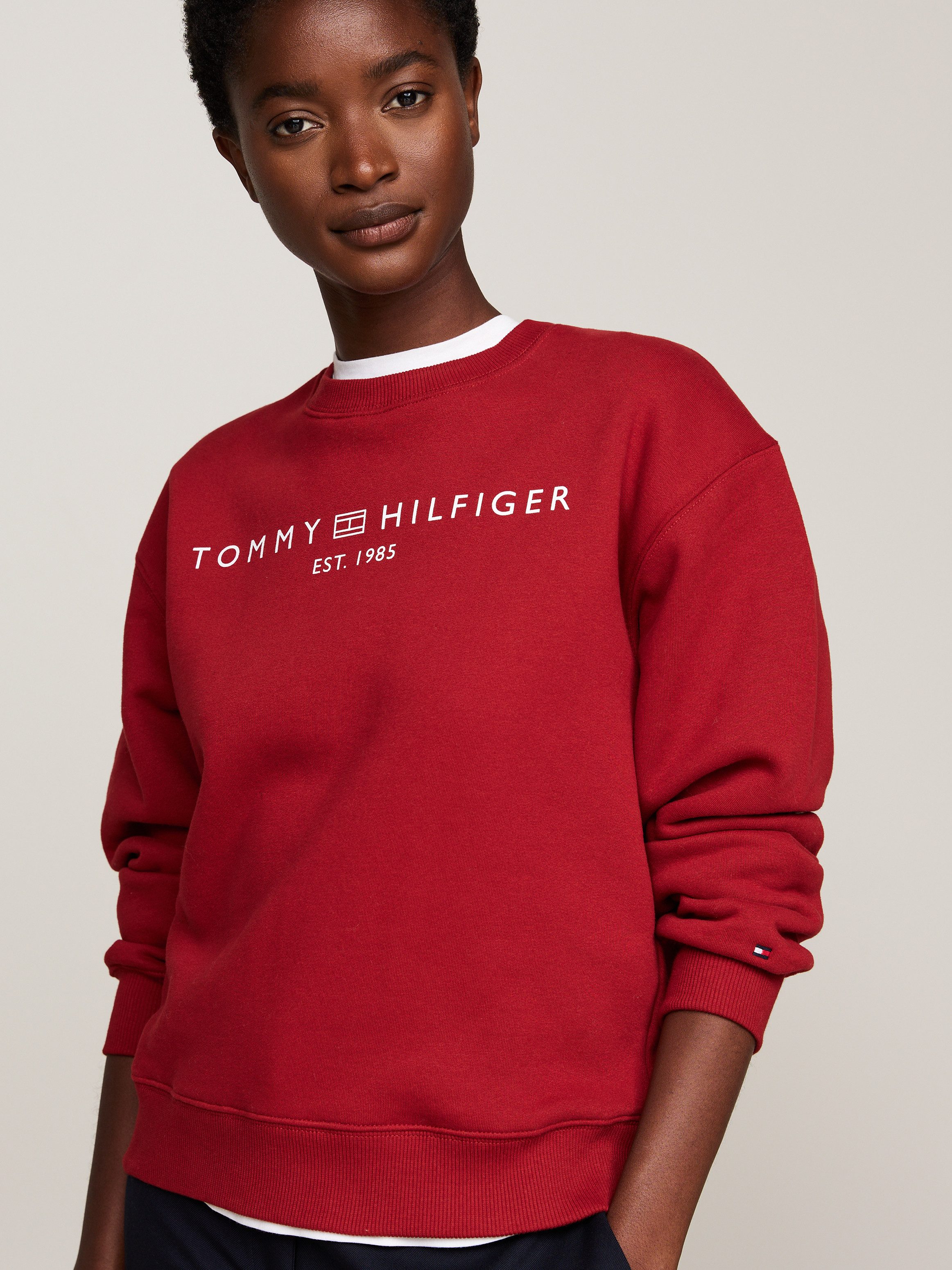 Tommy Hilfiger Sweatshirt MDRN REG CORP LOGO C-NK SWTSHRT