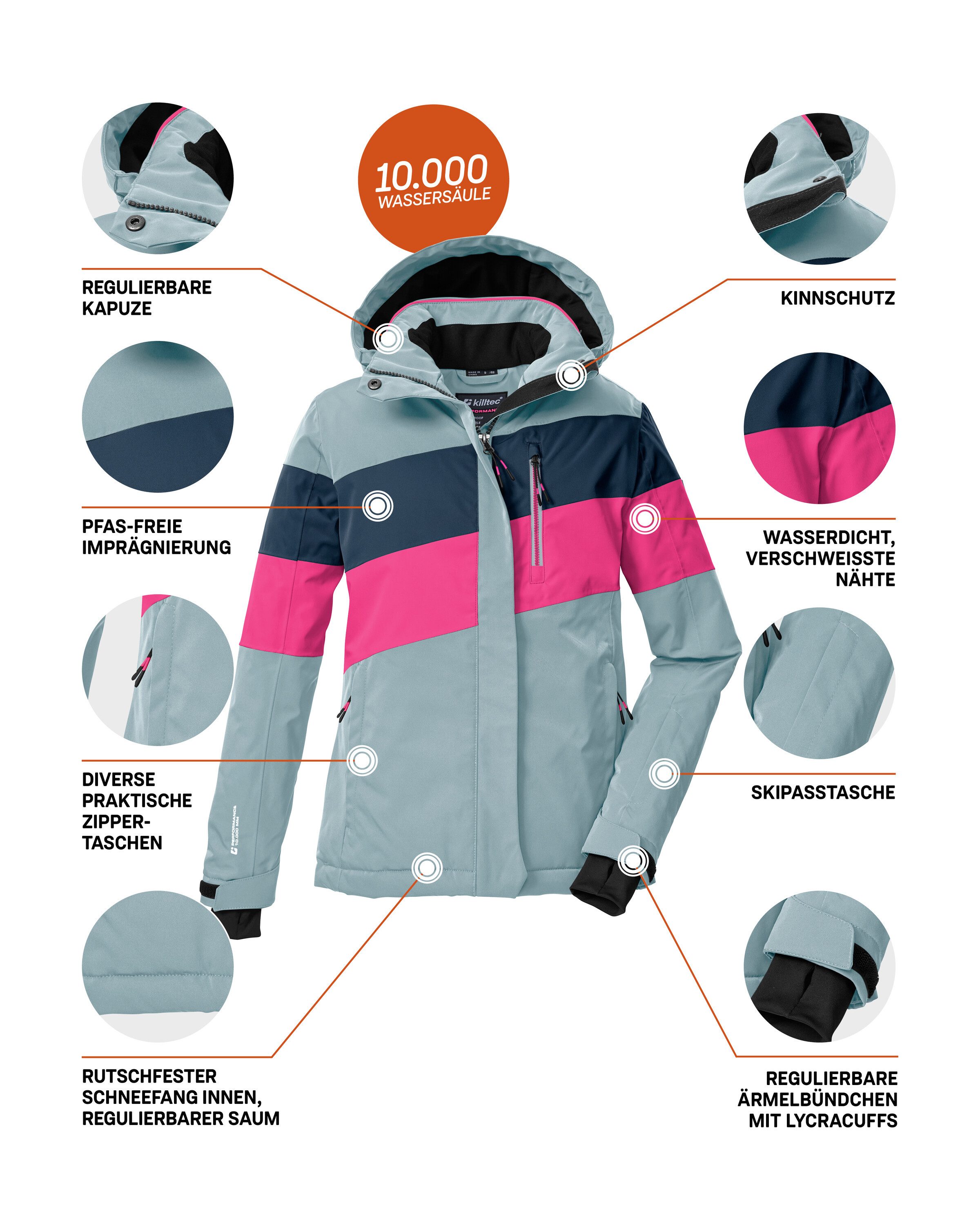 Killtec Ski-jack KSW 197 GRLS SKI JCKT