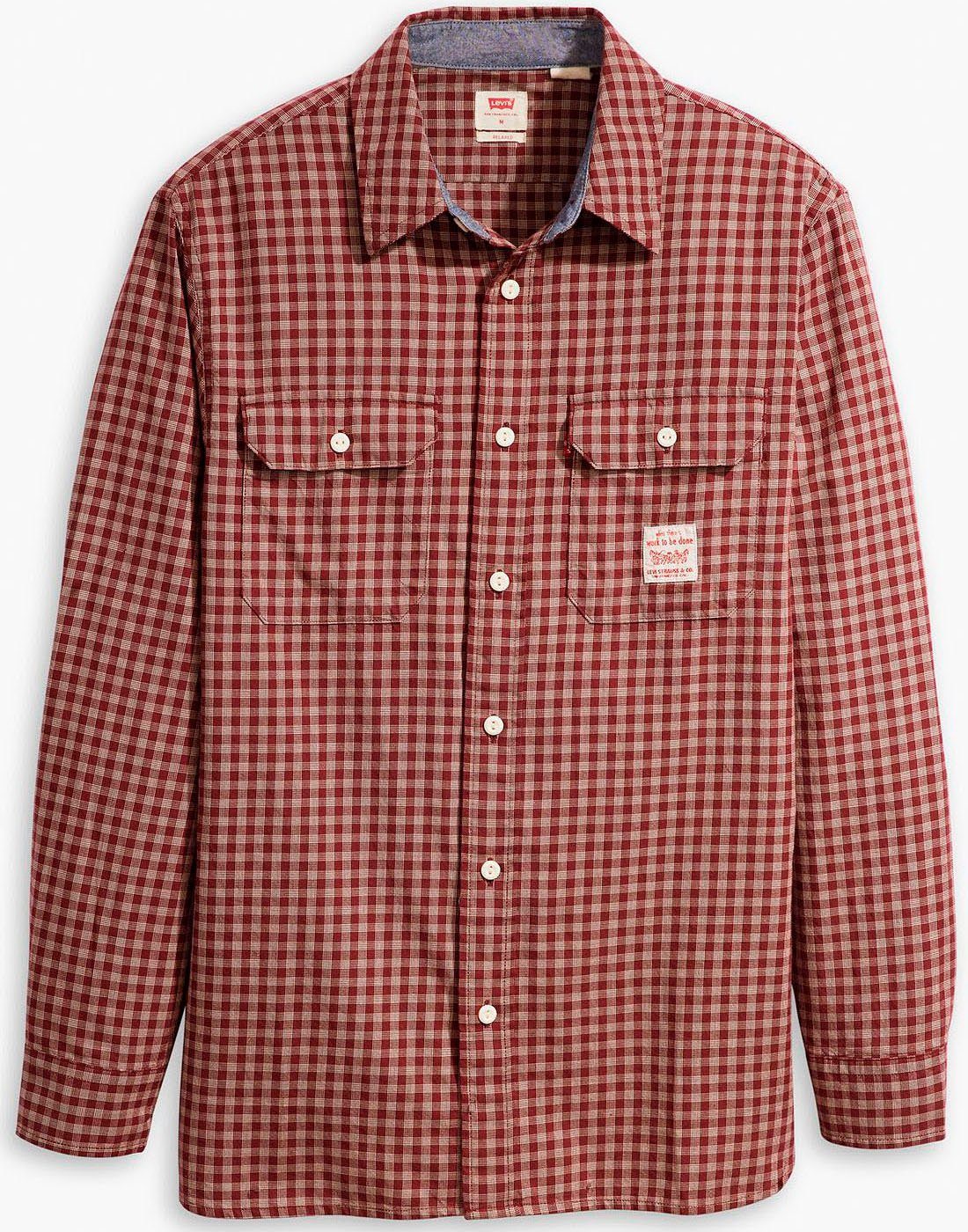 Levi's® Overhemd met lange mouwen CLASSIC WORKER -WORKWEAR REDS
