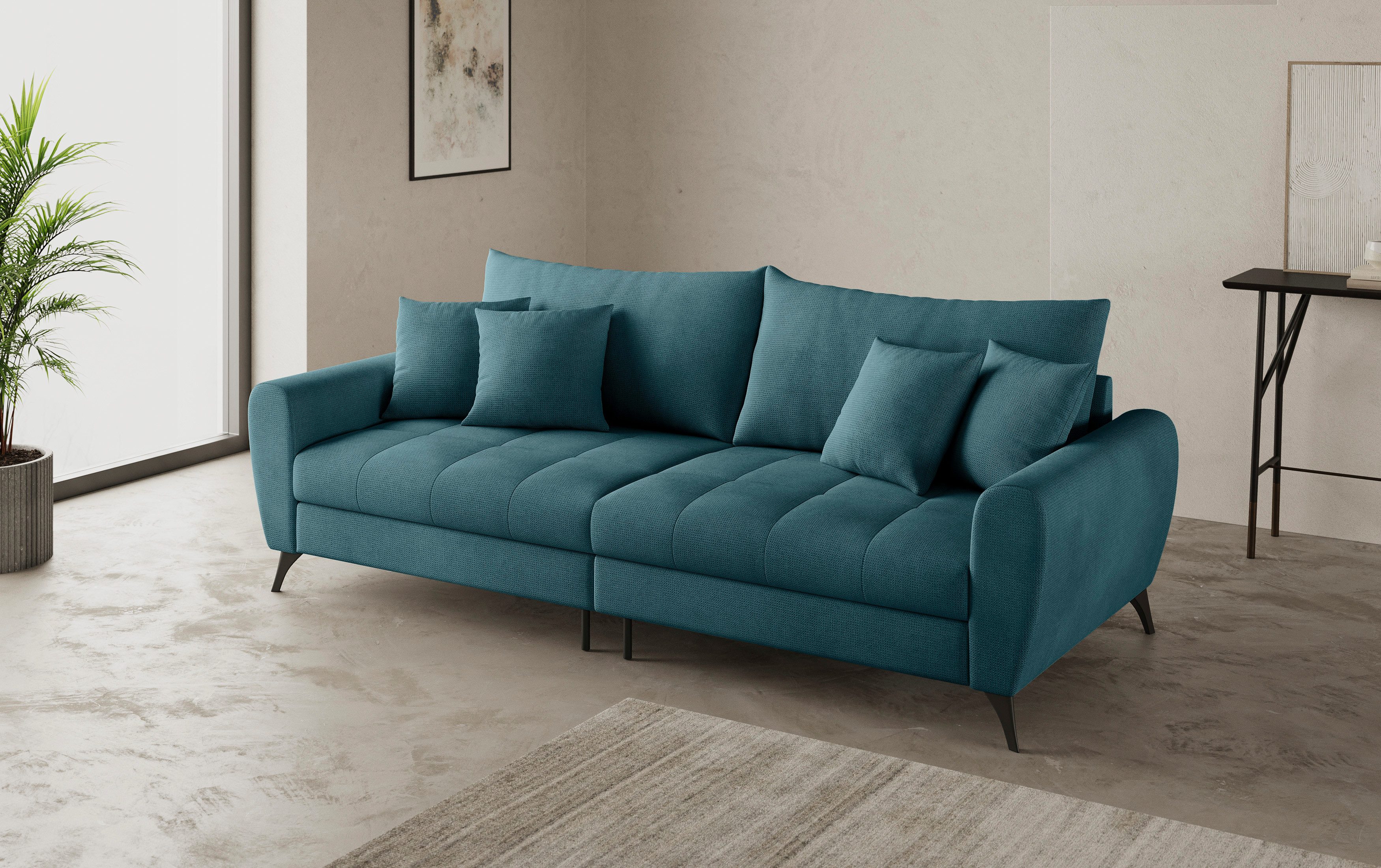 Mr. Couch Megabank Blackburn II Optioneel met koudschuimvering tot 140 kg belastbaar