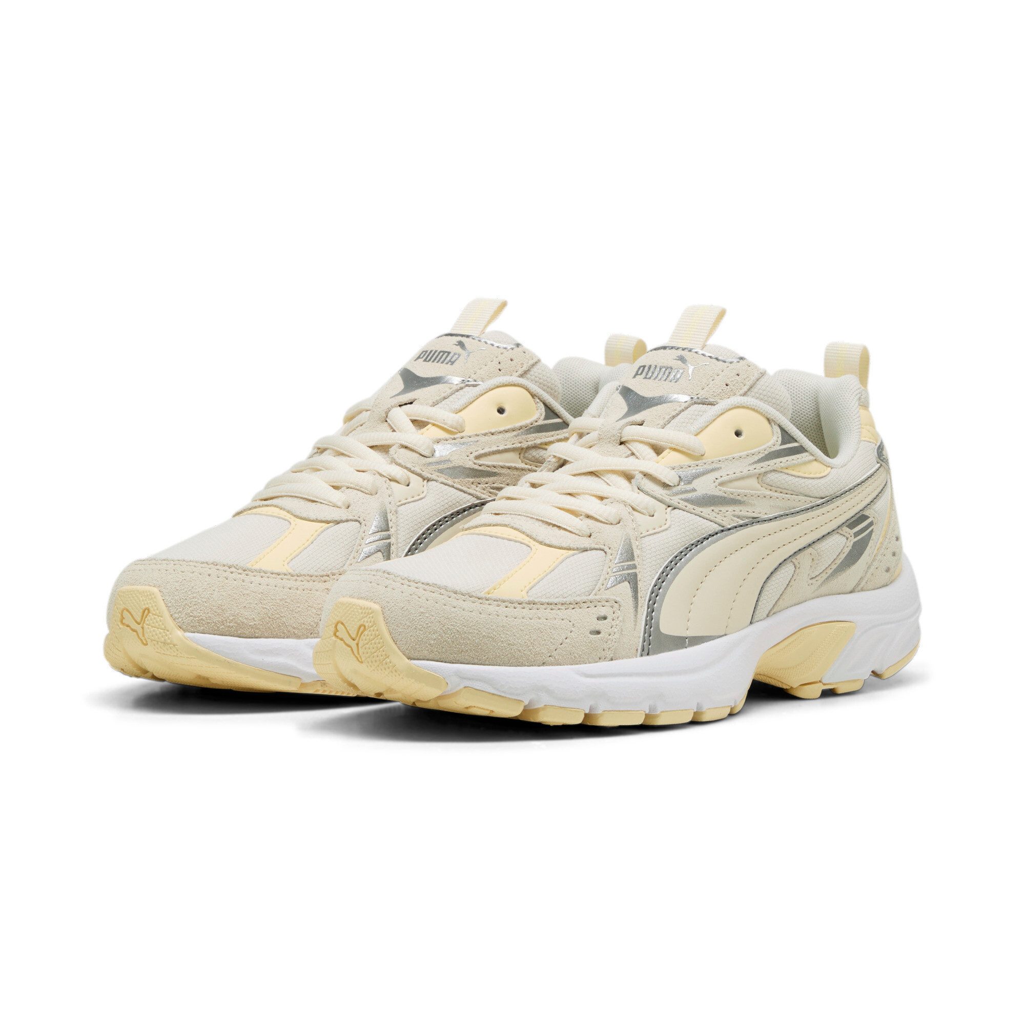 PUMA Sneakers MILENIO TECH SUEDE jongens lage sneakers maat 40 wit