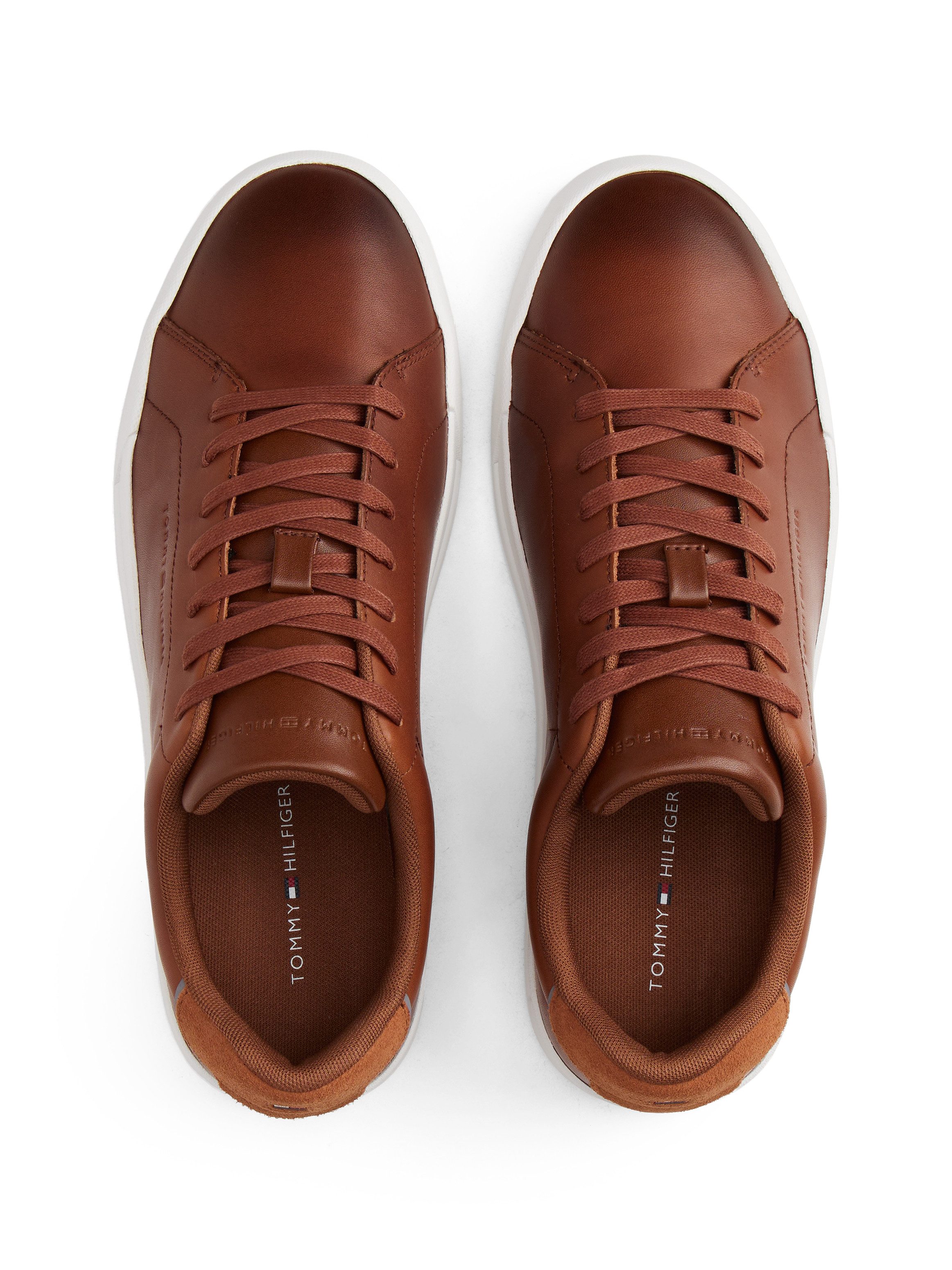 Tommy Hilfiger Sneakers TH COURT CORE COGNAC