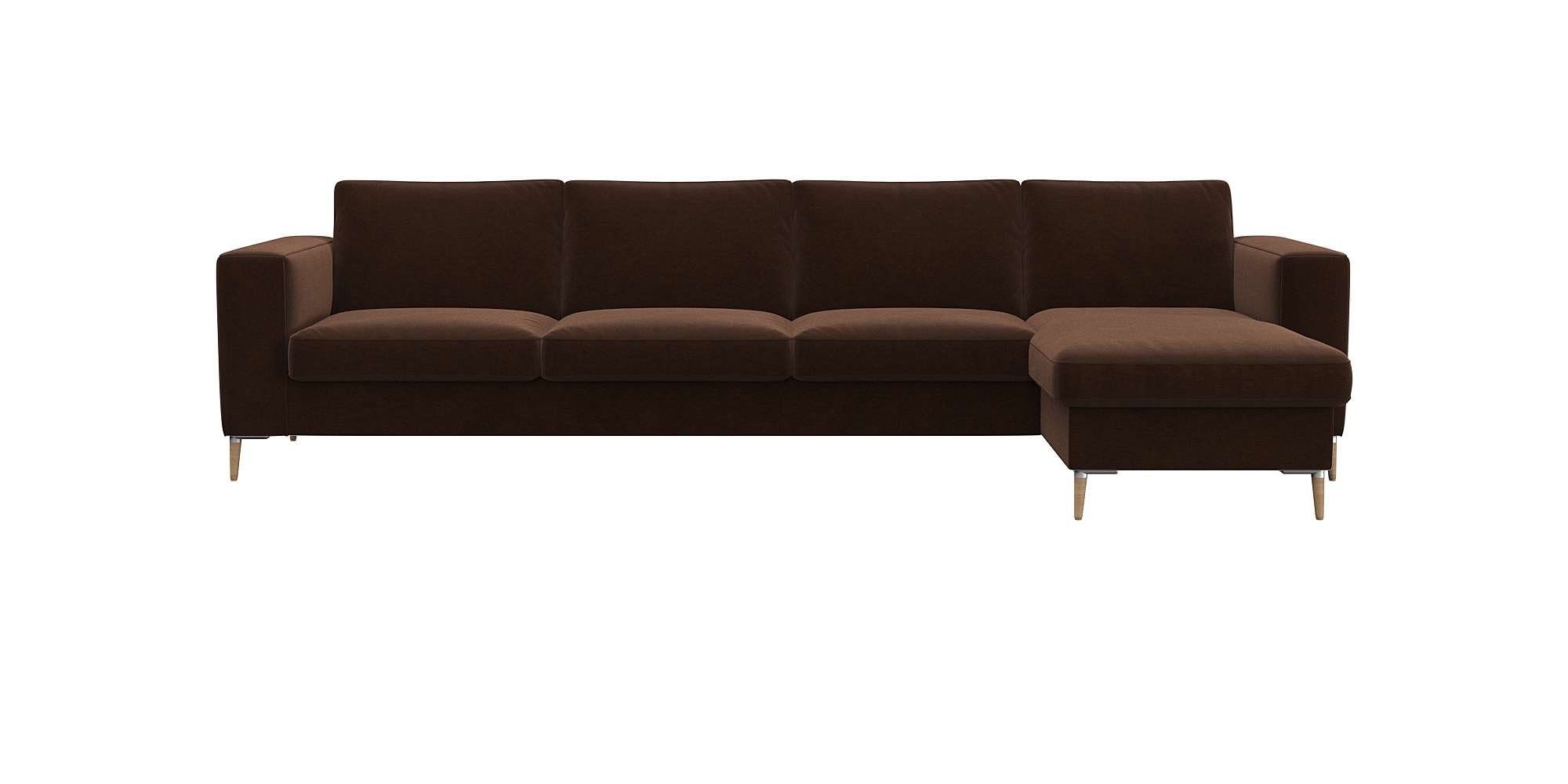 FLEXLUX Hoekbank Fiore, super zitcomfort door koudschuim in de zitting, L-vorm , hoekbanken