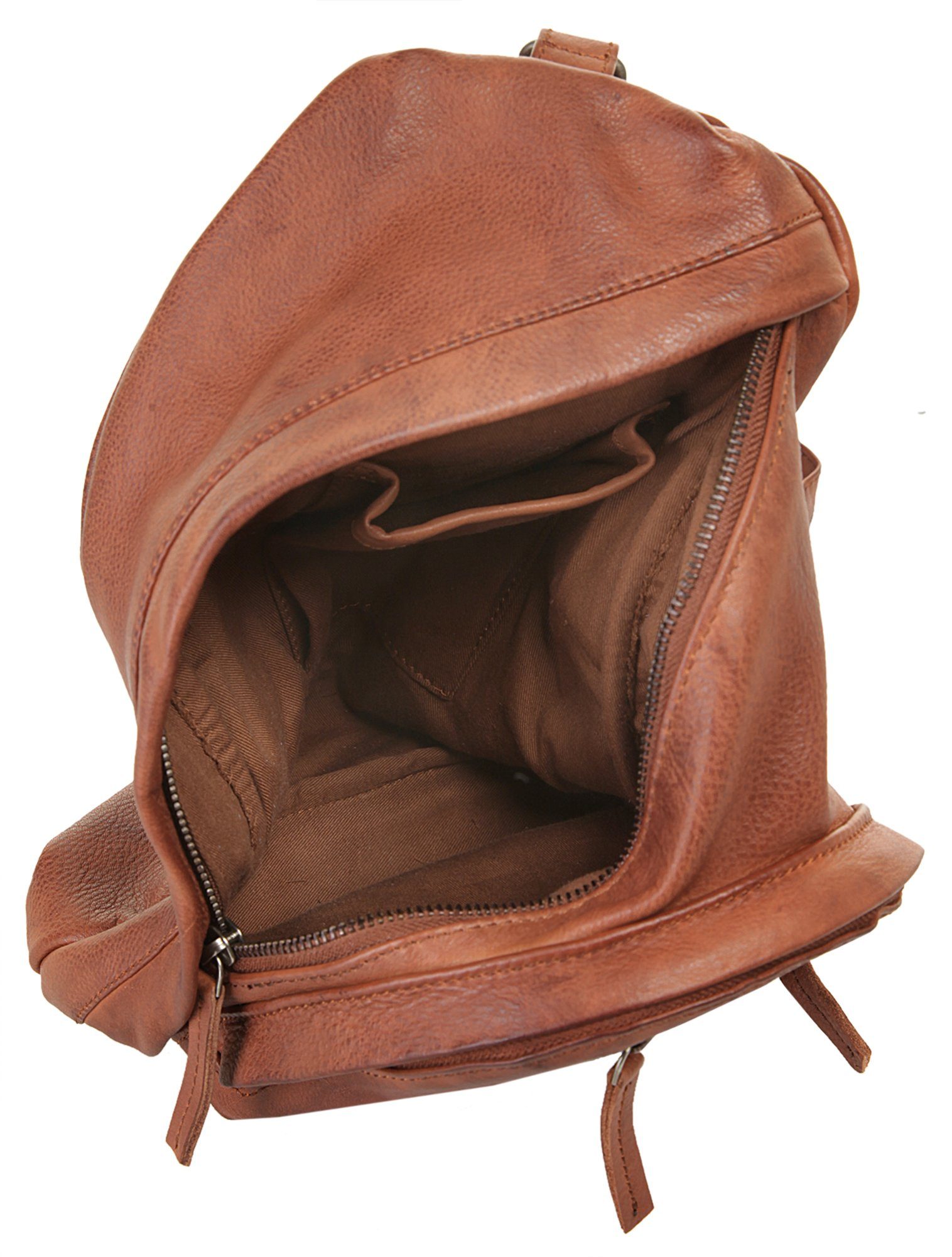 WouWou Schoudertas echt leder (1-delig)
