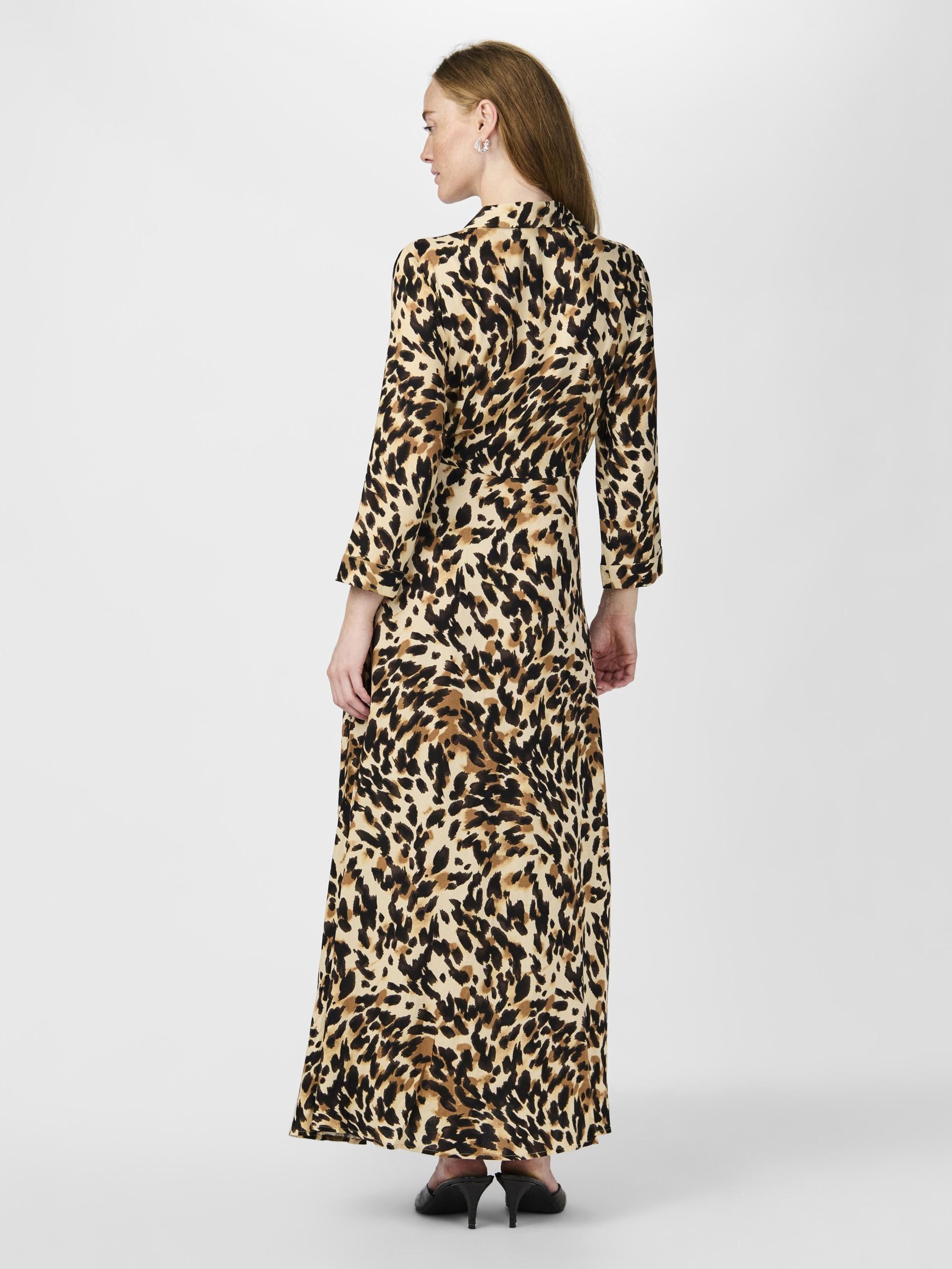 Y.A.S Jurk met overhemdkraag YASSAVANNA LONG SHIRT DRESS