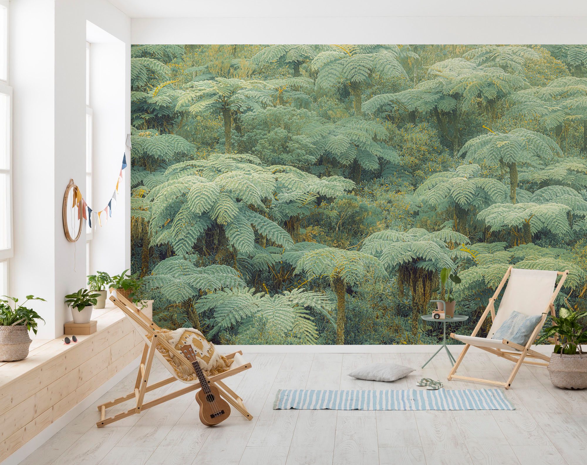 Komar Fotobehang Digitale print vlies - Jungle Lands - Afmeting 400 x 250 cm (1 stuk)