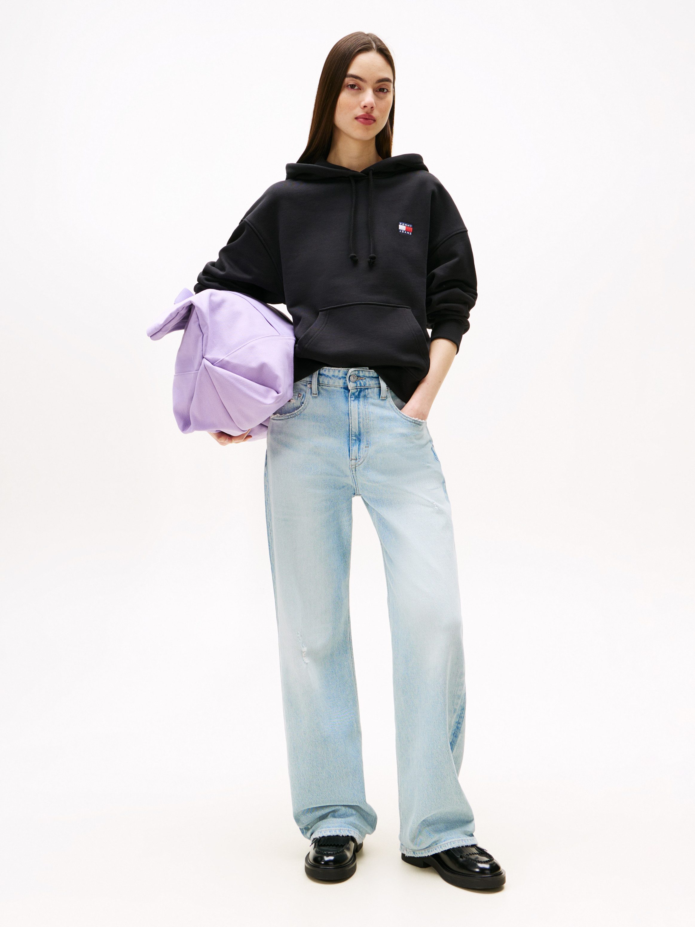TOMMY JEANS Hoodie TJW BXY BADGE HOODIE EXT