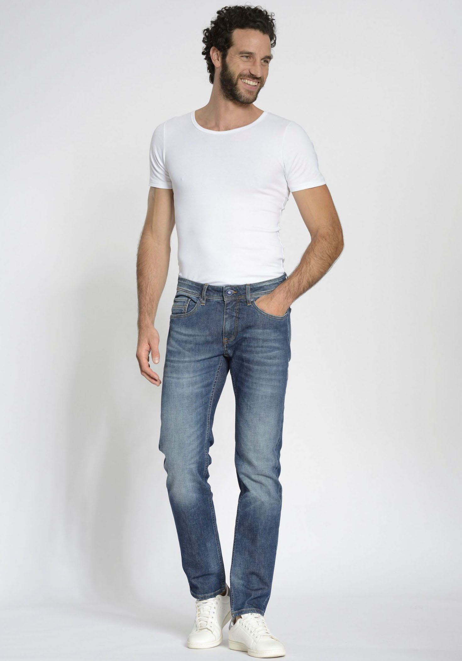 GANG 5-pocket jeans 94NICO in twee verschillende broeklengtes in 5-pocket stijl