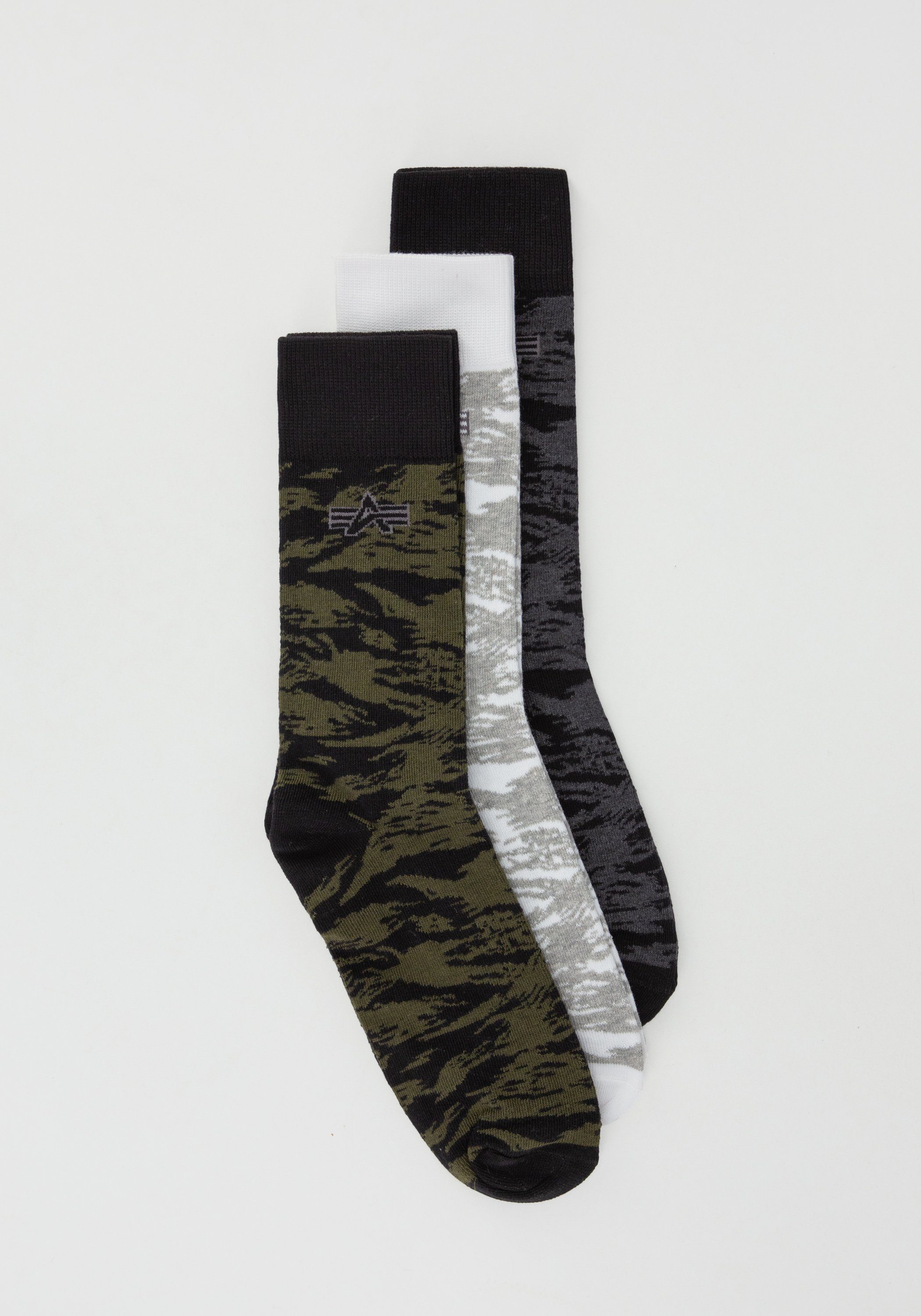 Alpha Industries Basic sokken Graphic AOP Socks 3 Pack