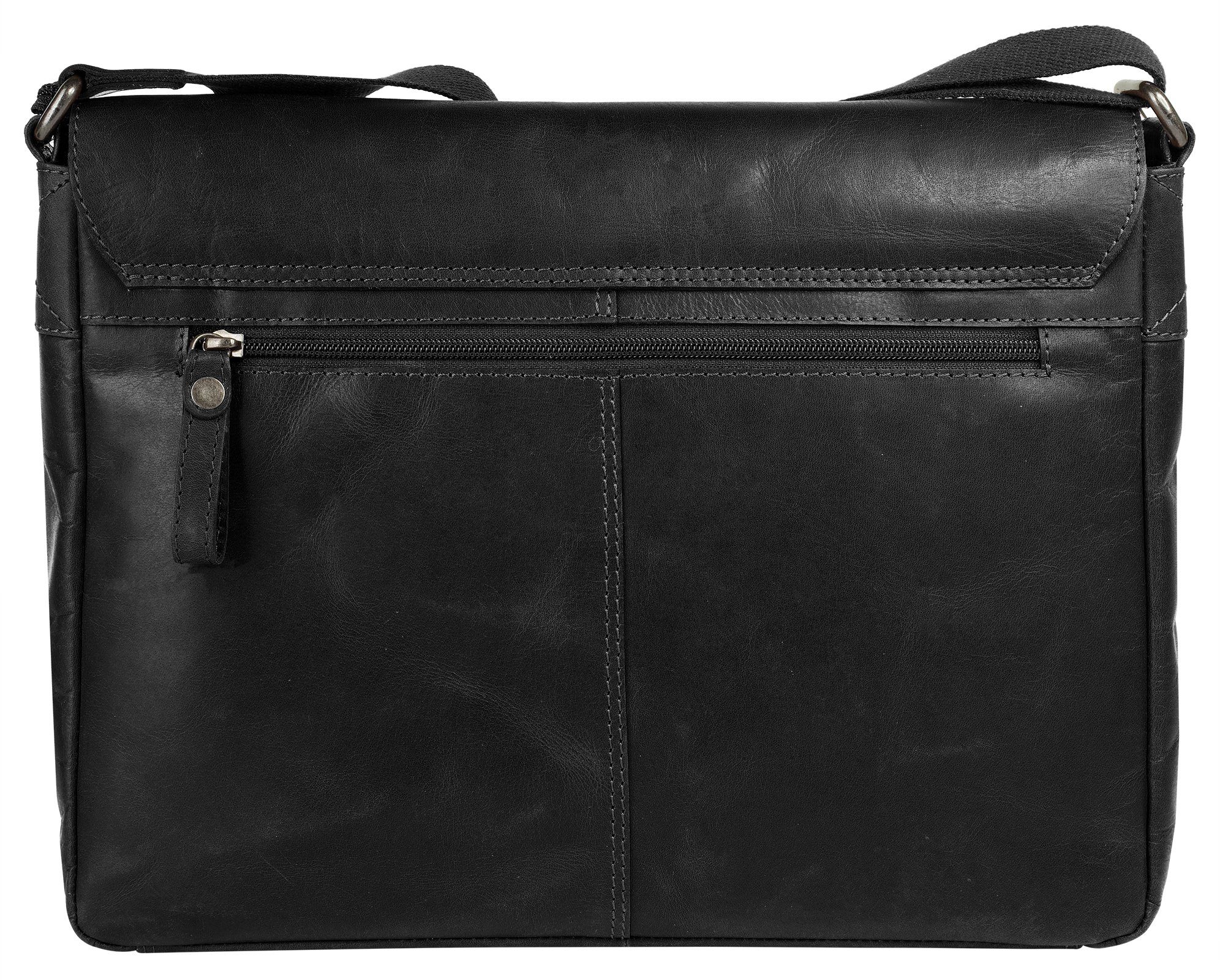 Sansibar Messenger Bag echt leder