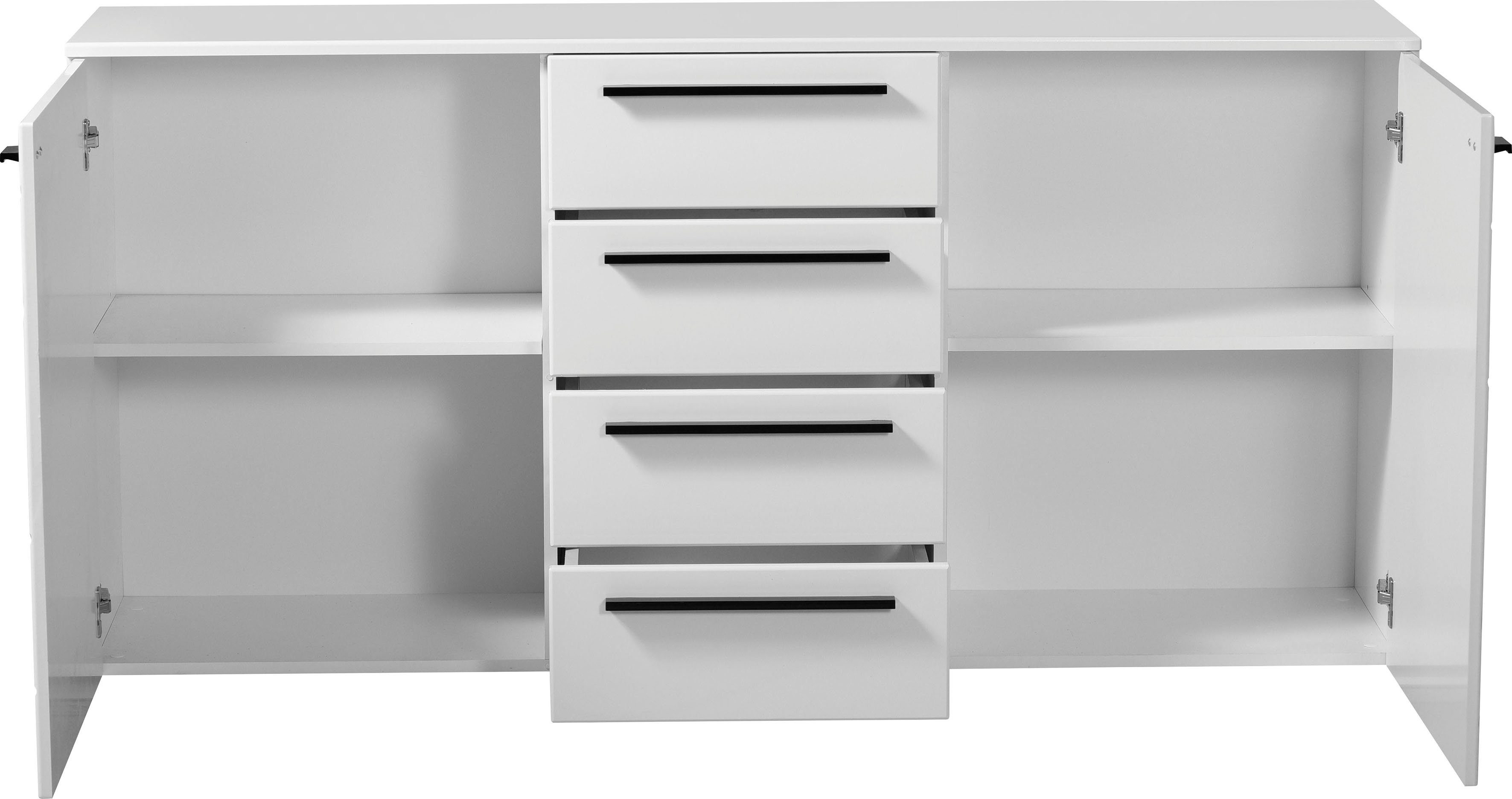 INOSIGN Kast met laden en deuren Ksanti Met 4 laden, hoogglanzend front