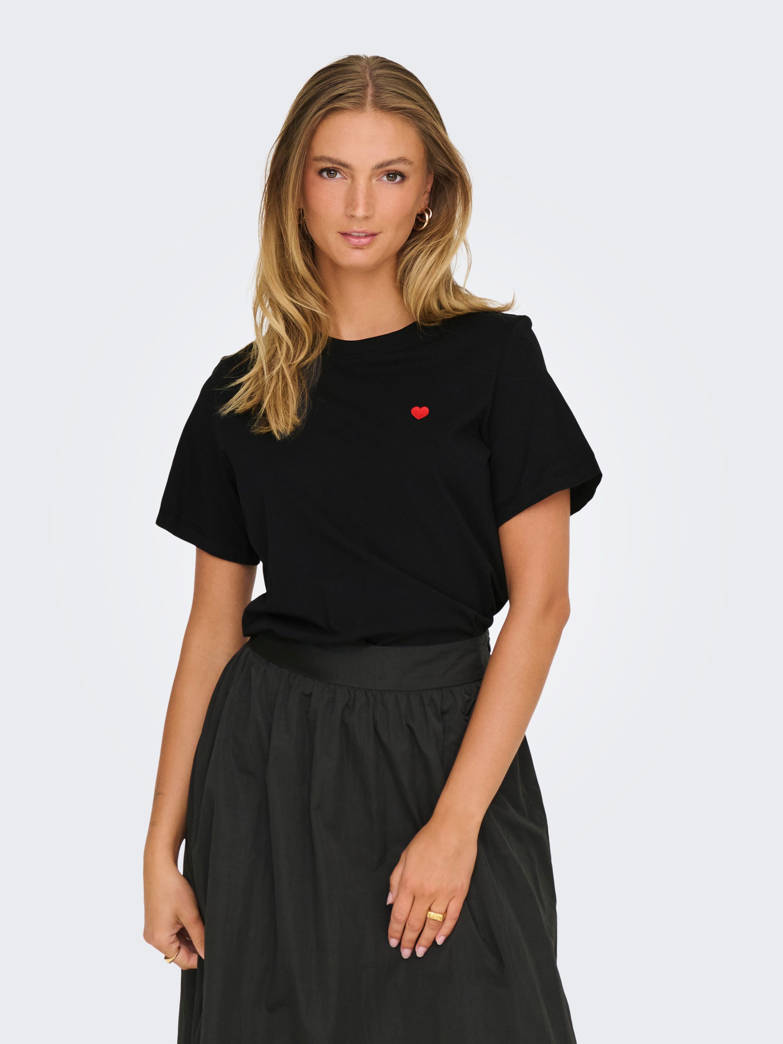 JDY Shirt met korte mouwen PISA S S PRINT TOP JRS NOOS