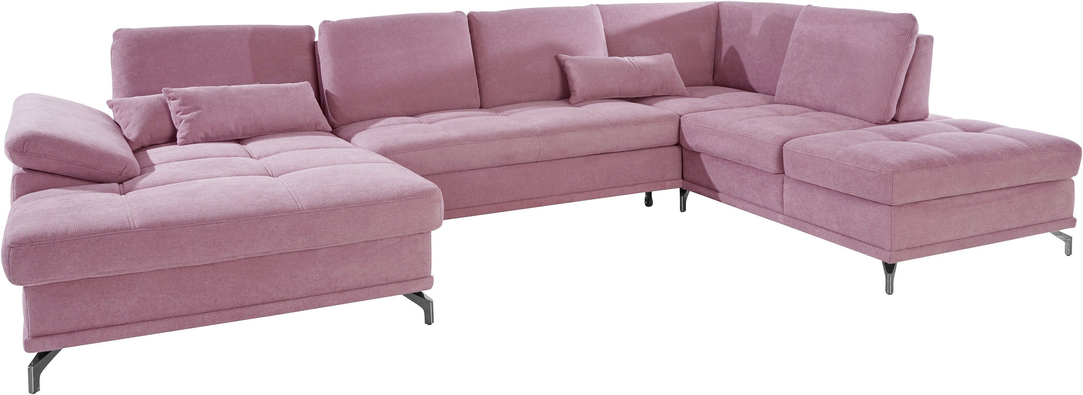 Places of Style Zithoek Costello U-vorm, met zitdiepteverstelling, armleuningverstelling en
