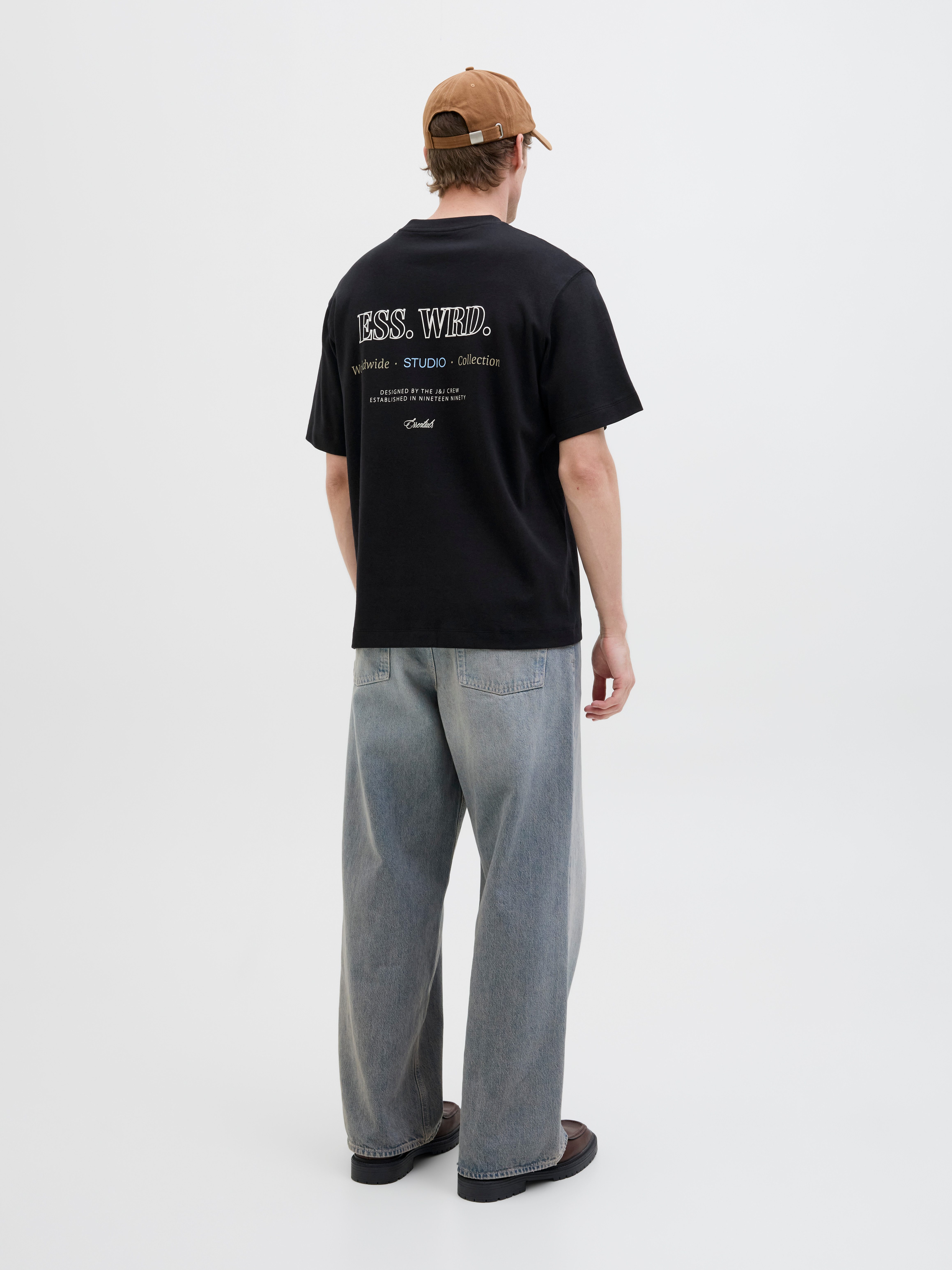 Jack & Jones Shirt met ronde hals JJEURBAN EDGE STUDIO TEE SS O-NECK NOOS