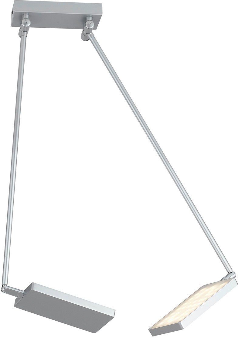 ECO-LIGHT Led-plafondlamp Led-Book plafondlampen zilver