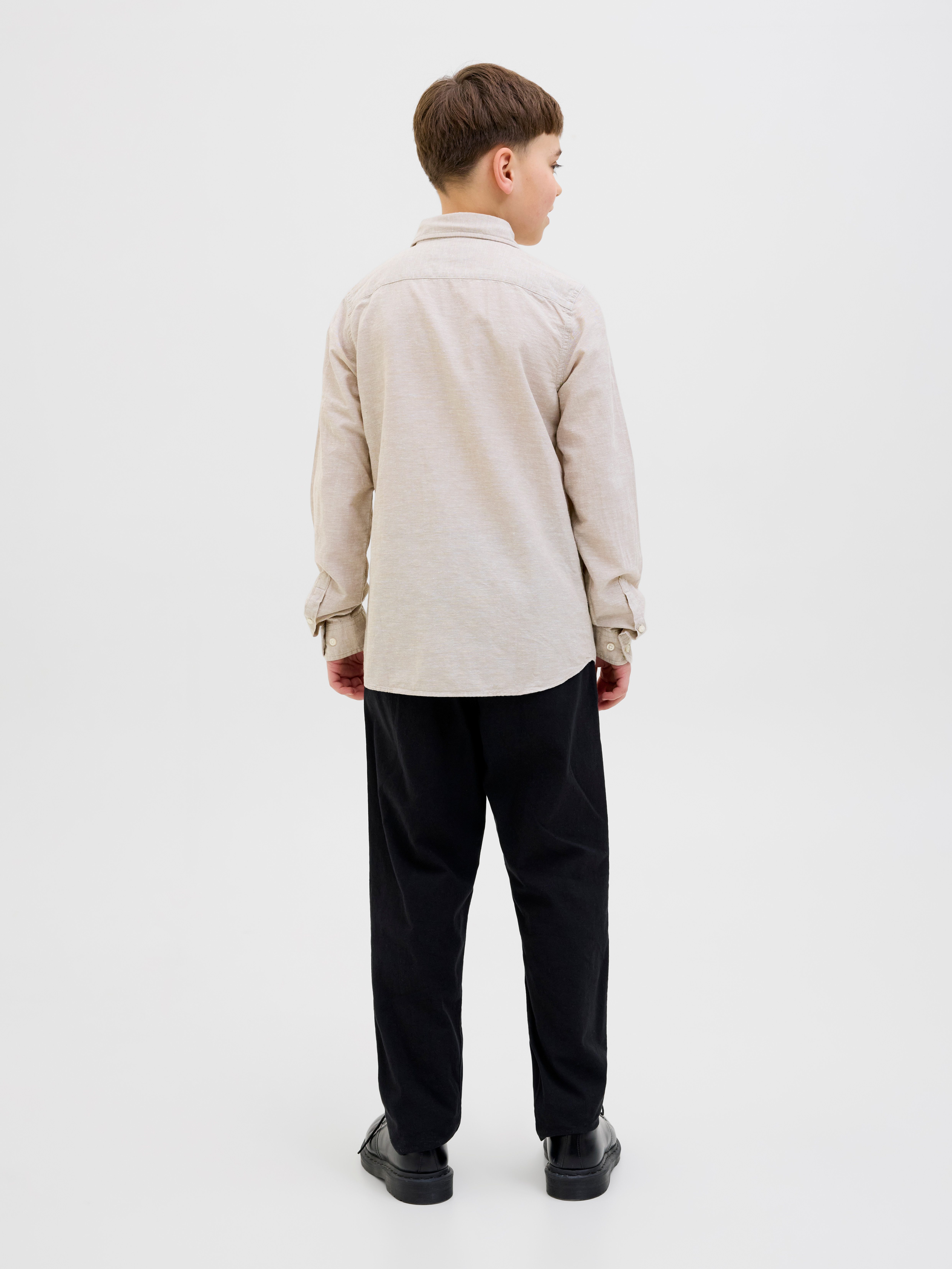 Jack & Jones Junior Overhemd met lange mouwen JJEBREEZE SHIRT LS SN JNR