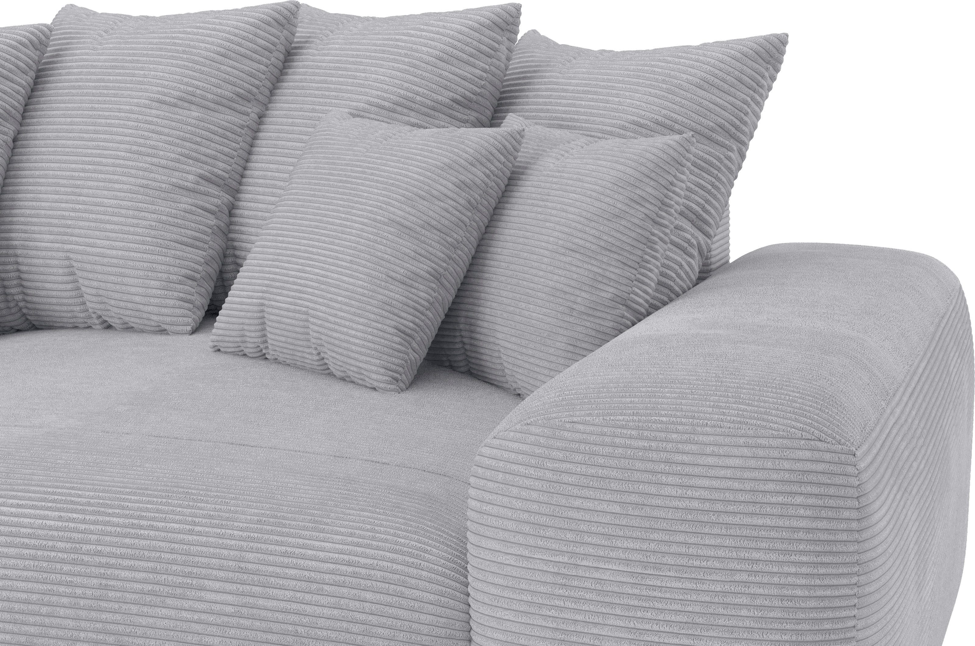 Mr. Couch Hoekbank Sundance L-vorm Doorlopende slaper met EasyBett-slaapfunctie, bedlade