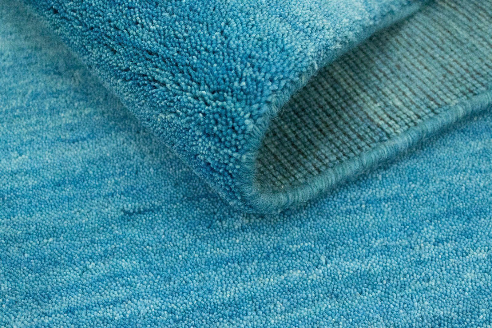 morgenland Wollen kleed Uni - Gabbeh tapijt - Softy Gabbeh look, uni kleuren, 100% wol, zeer zachte pool, woonkamer