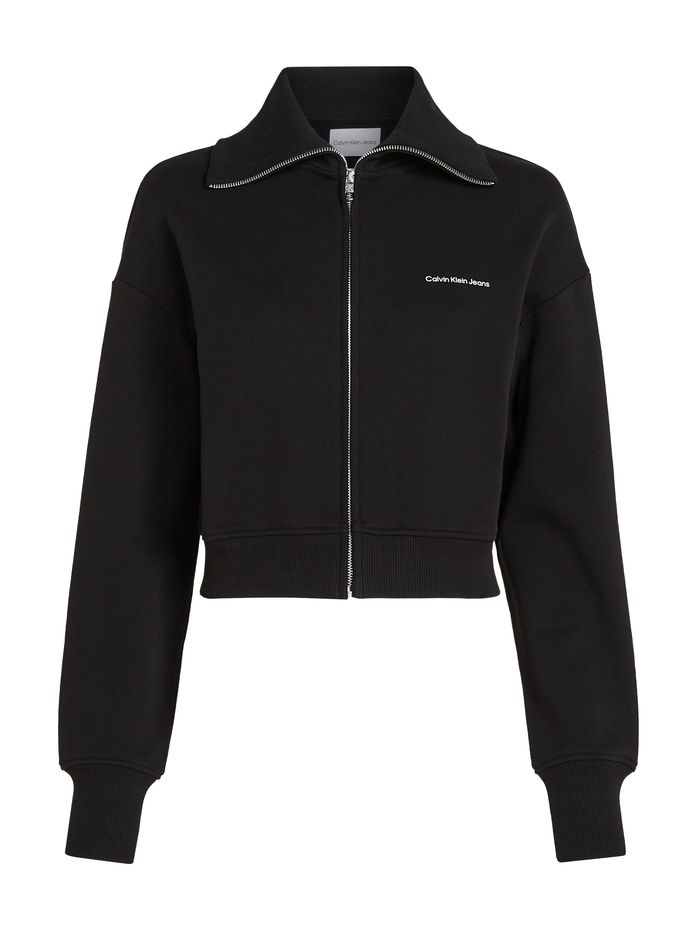 Calvin Klein Sweatvest DIFFUSED MONOLOGO ZIP-THROUGH