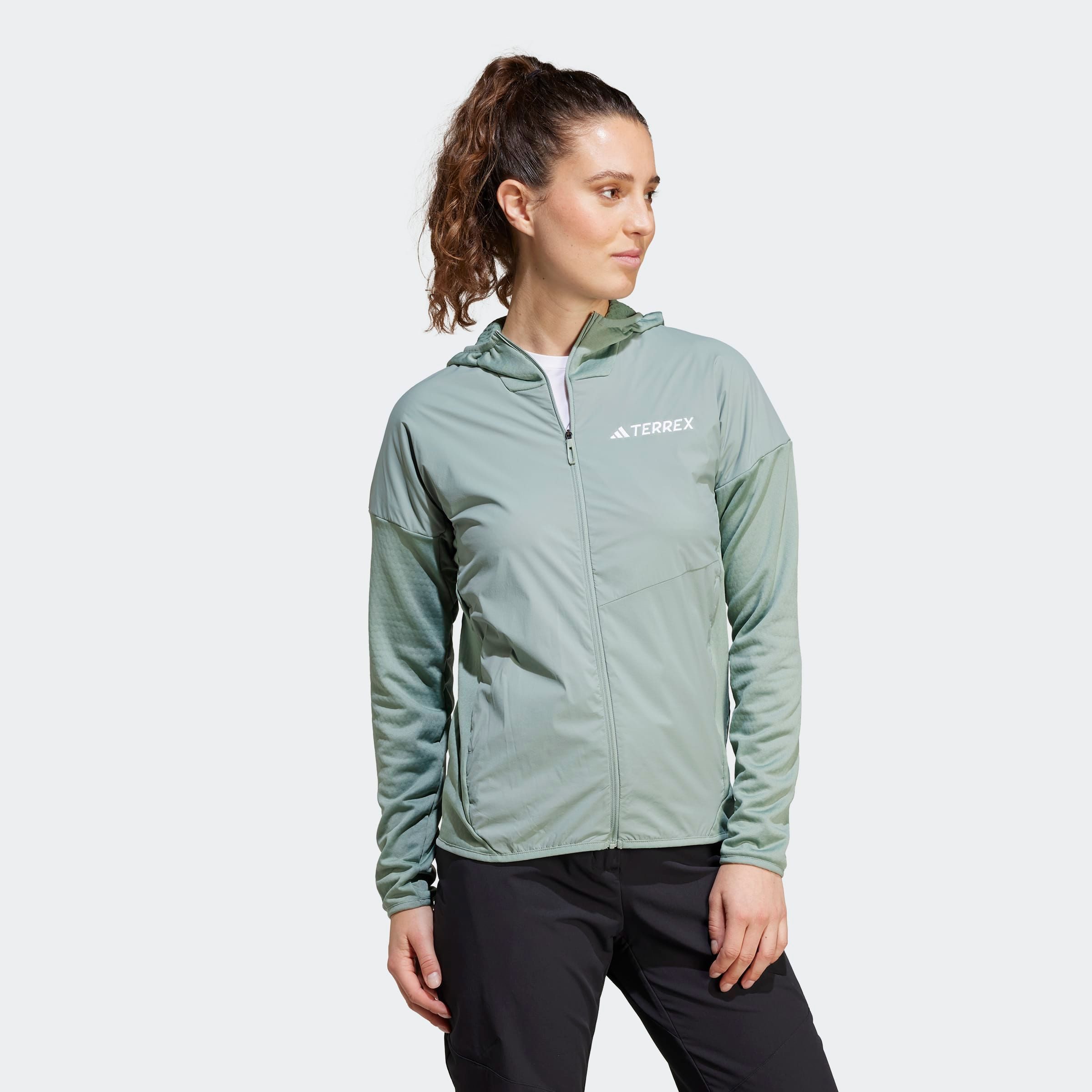 adidas TERREX Cardigan W XPR WIND FL H (1-delig)
