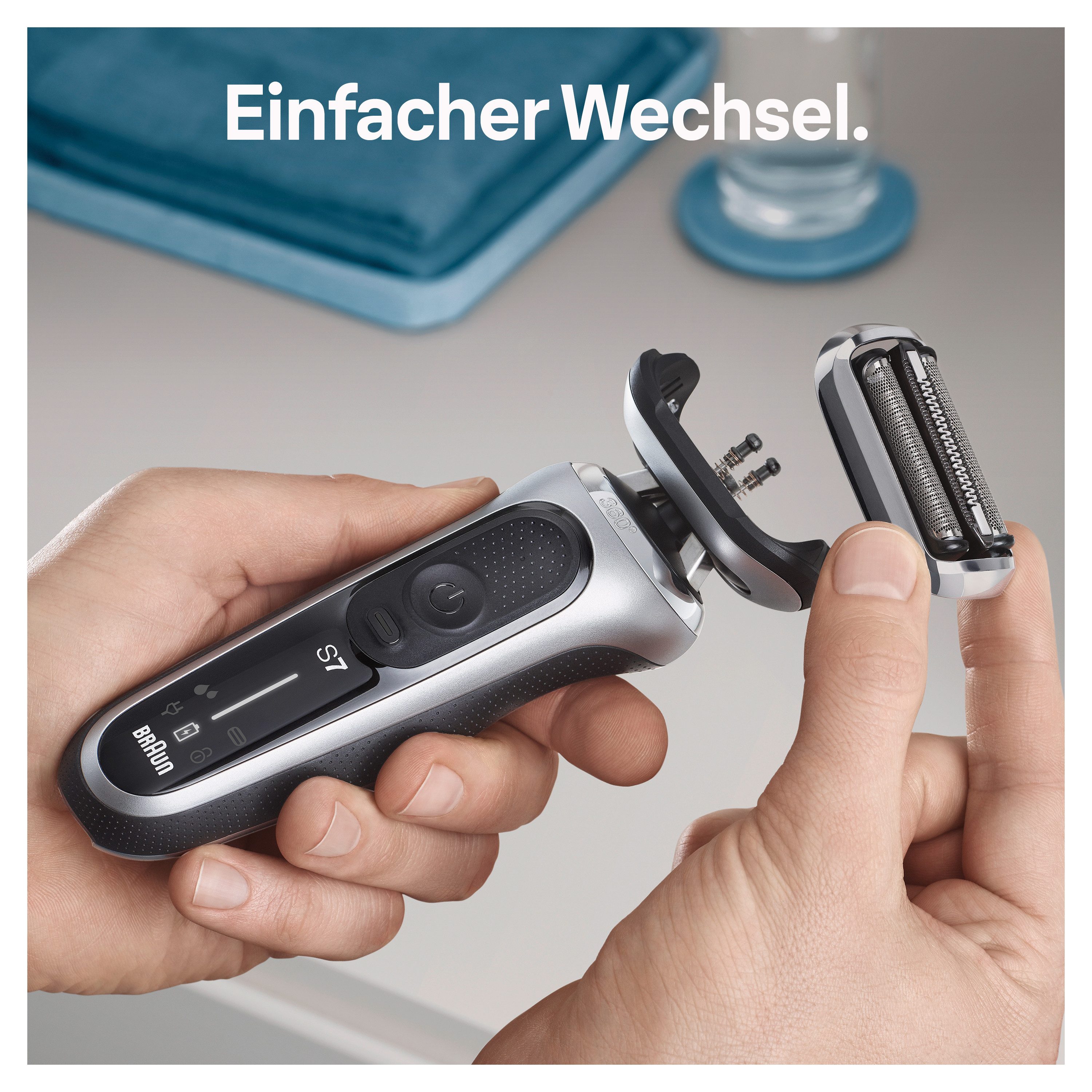 Braun Extra scheerkop Series 7 73S voor series 7 elektrisch scheerapparaat v.a. 2020