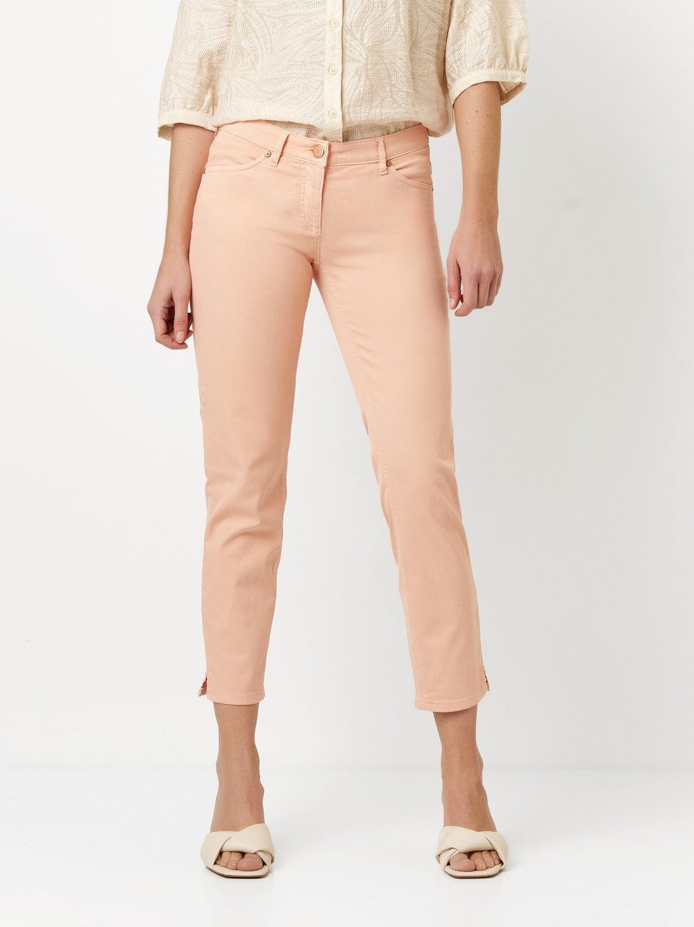 TONI 7/8 jeans Perfect Shape dames 7/8 jeans maat 40 oranje