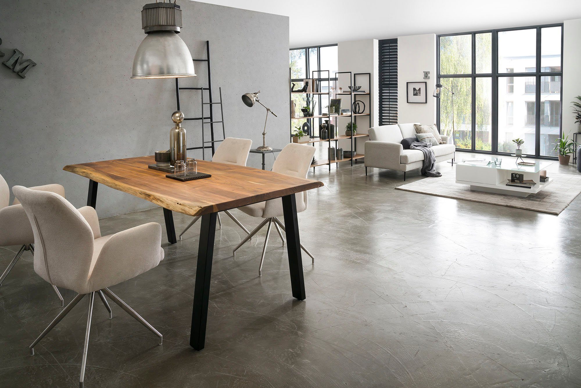 SalesFever Eettafel Massief hout geolied en tweevoudig gewaxt
