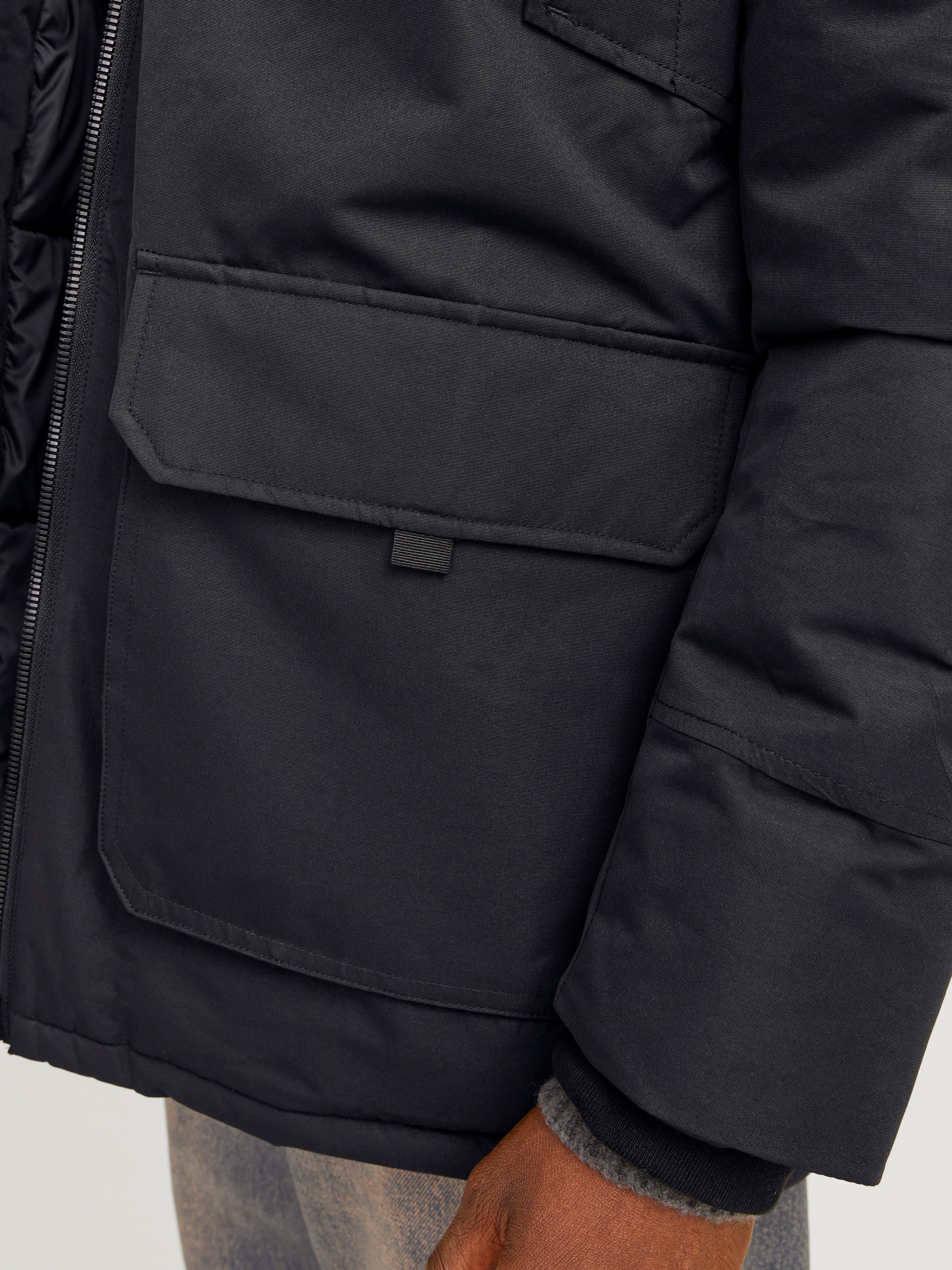 Jack & Jones Parka JJECONSTRUCT FAUX FUR PARKA SN