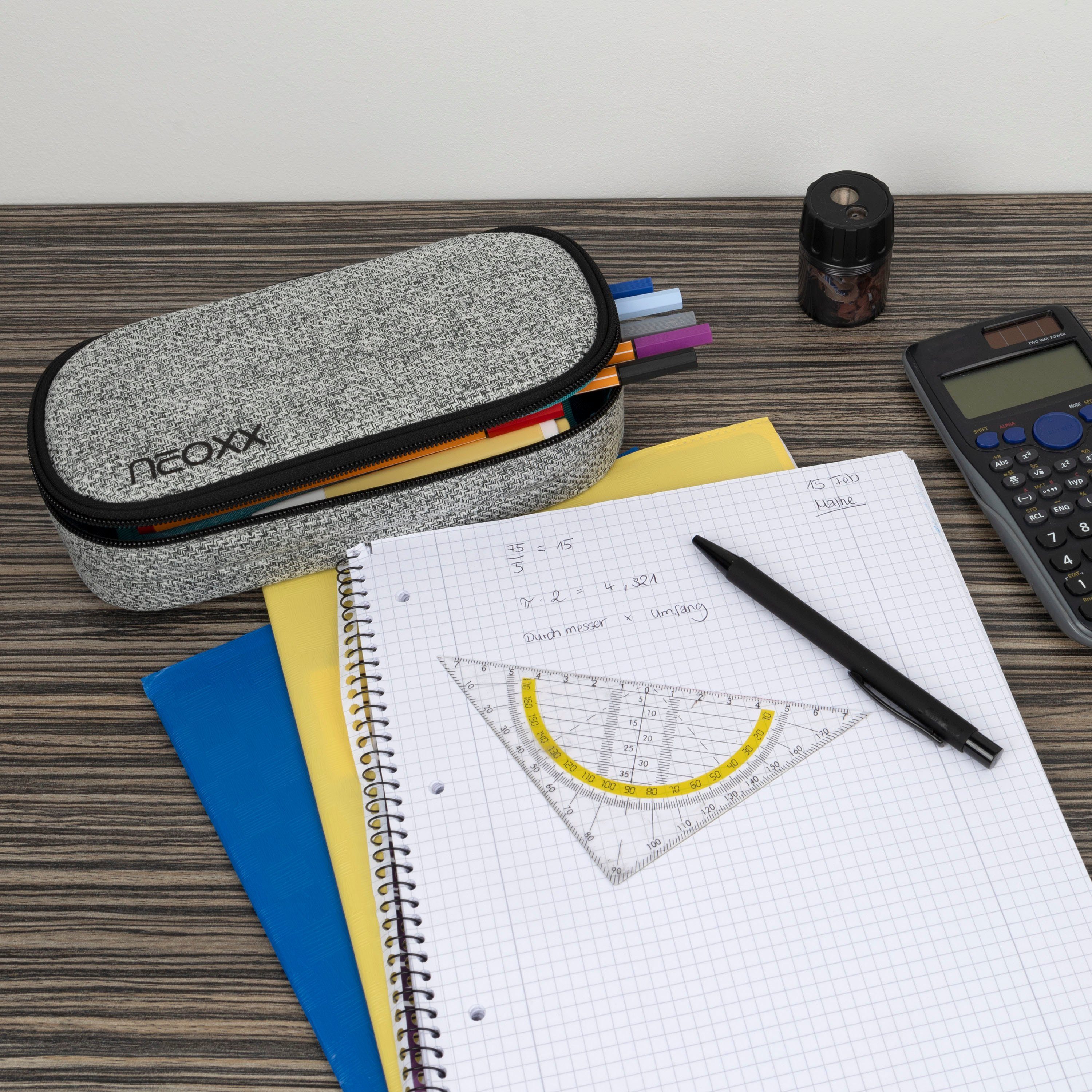 neoxx Etui Jump, Wool the World gedeeltelijk van gerecycled materiaal