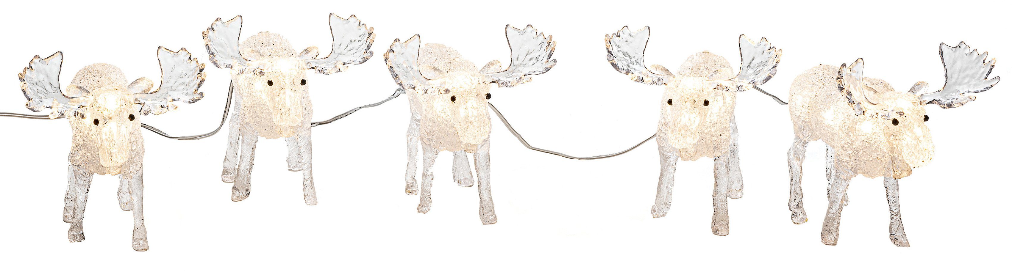 Konstsmide 6241-103 Acryl figuur Energielabel: G (A G) Eland Warmwit LED Wit