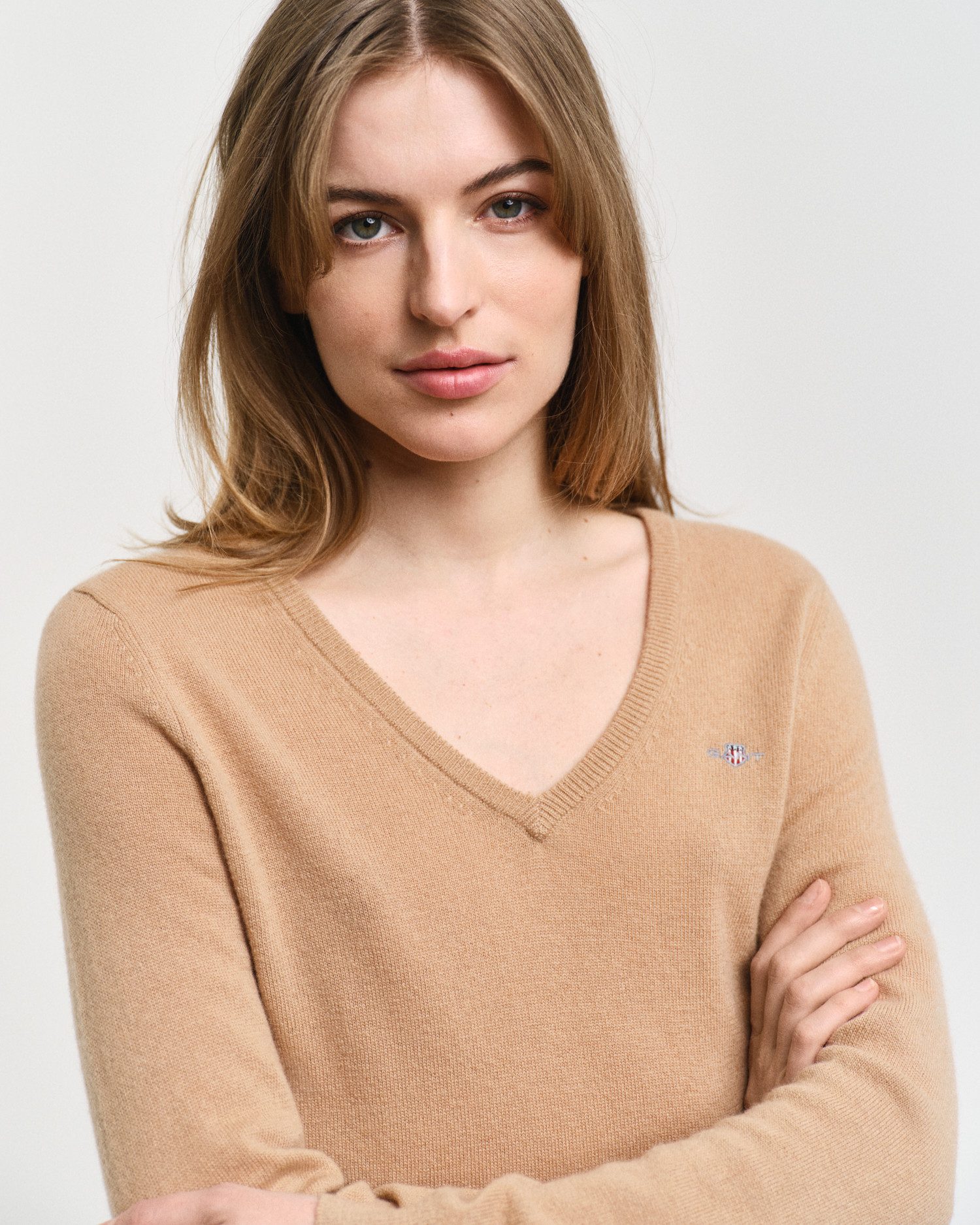 Gant Trui met V-hals Extrafine Lambswool V-Neck