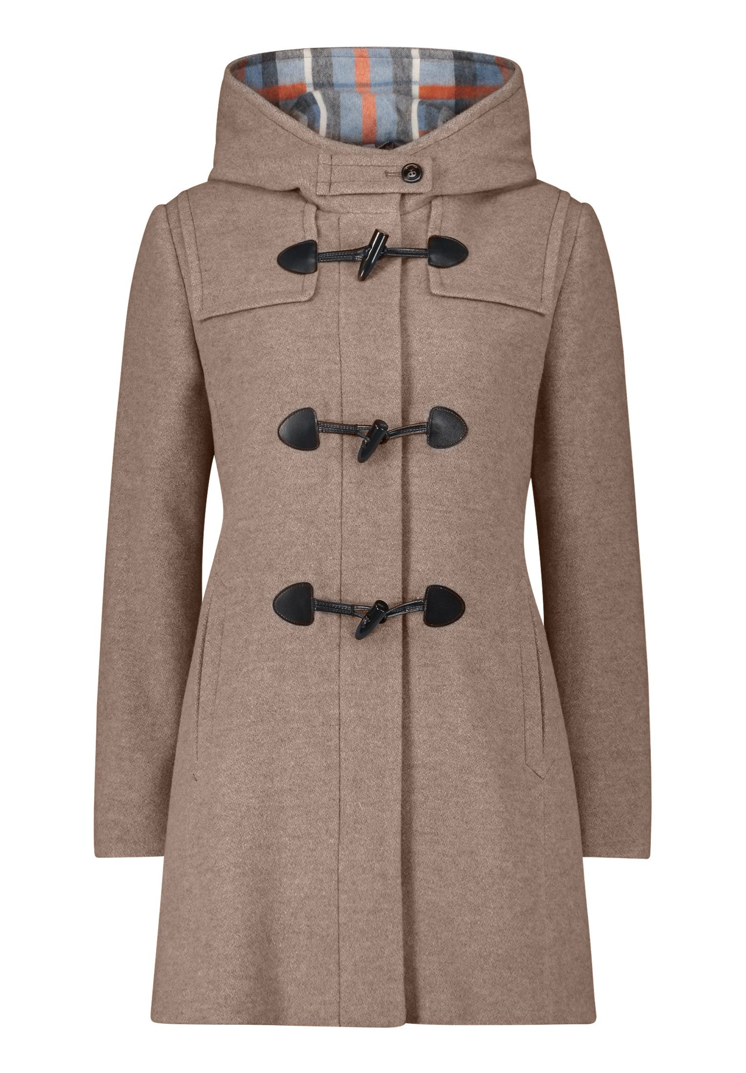 Gil Bret Duffelcoat met wol en capuchon