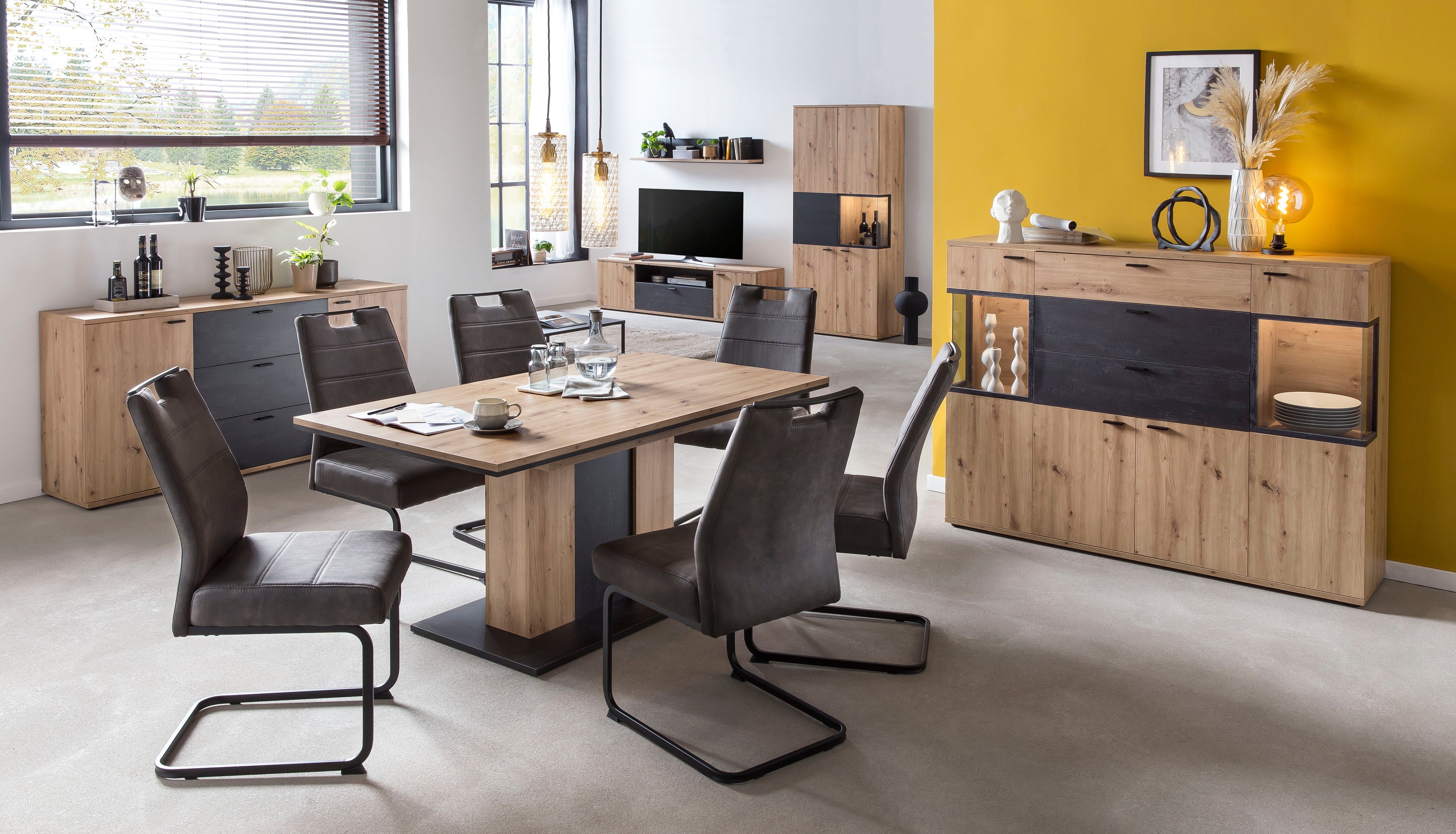 HELA Highboard Atlanta Hoogte 125 cm