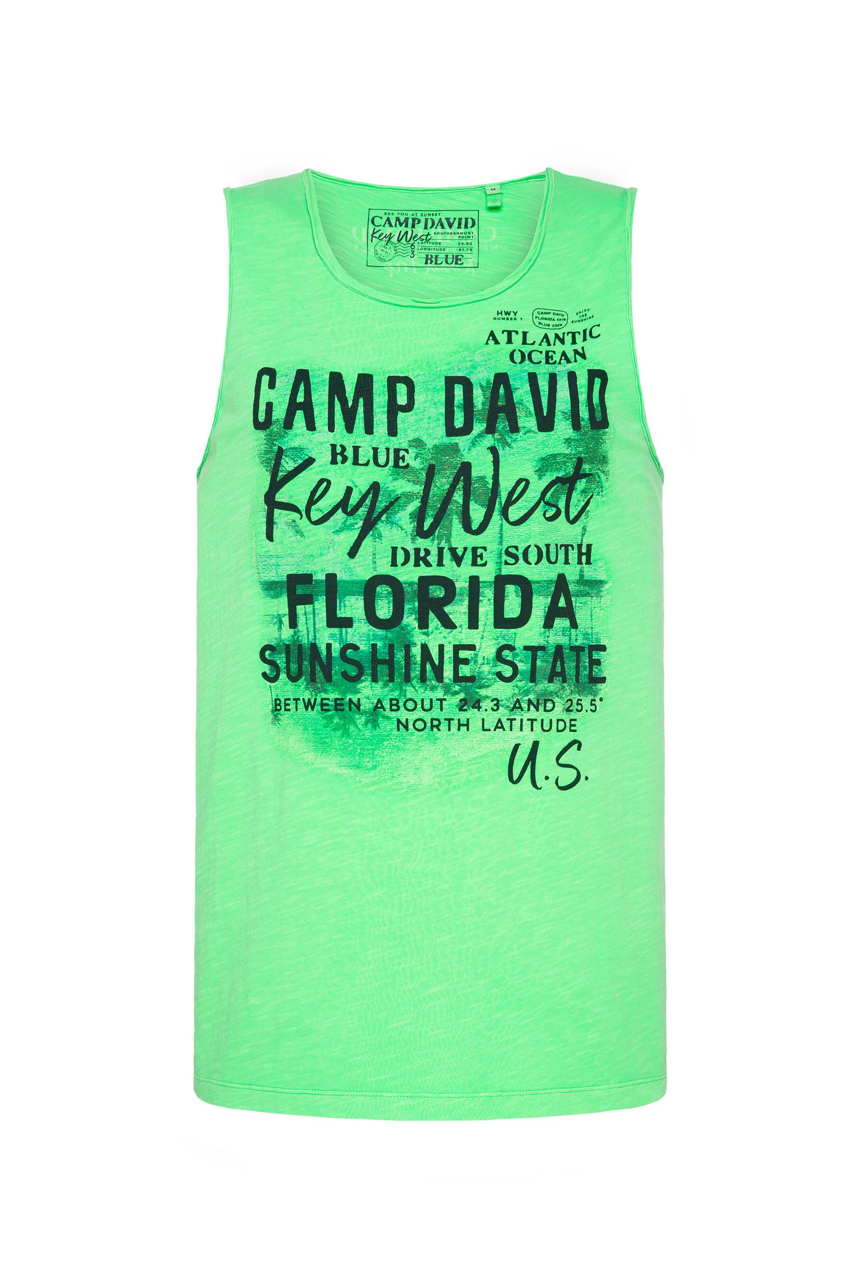 CAMP DAVID Muscle-shirt