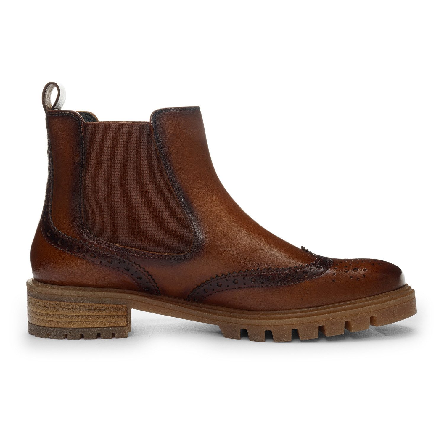 Ara Chelsea-boots Tulsa enkellaars, instaplaarzen met lyra-perforatie, g-breedte (breed)