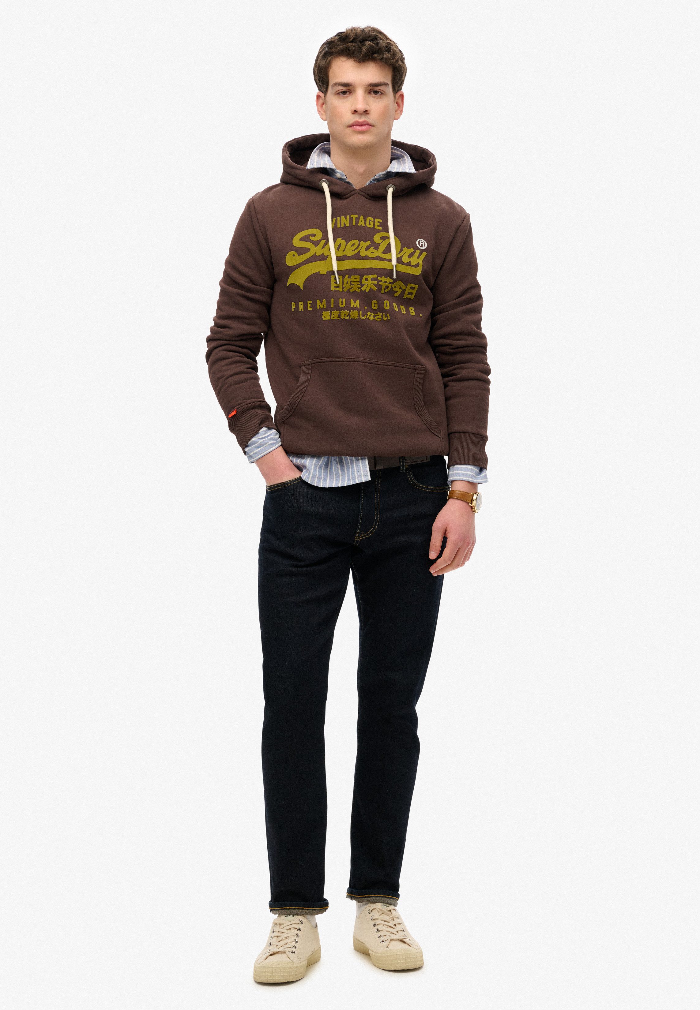 Superdry Hoodie VL TONAL RELAXED HOOD