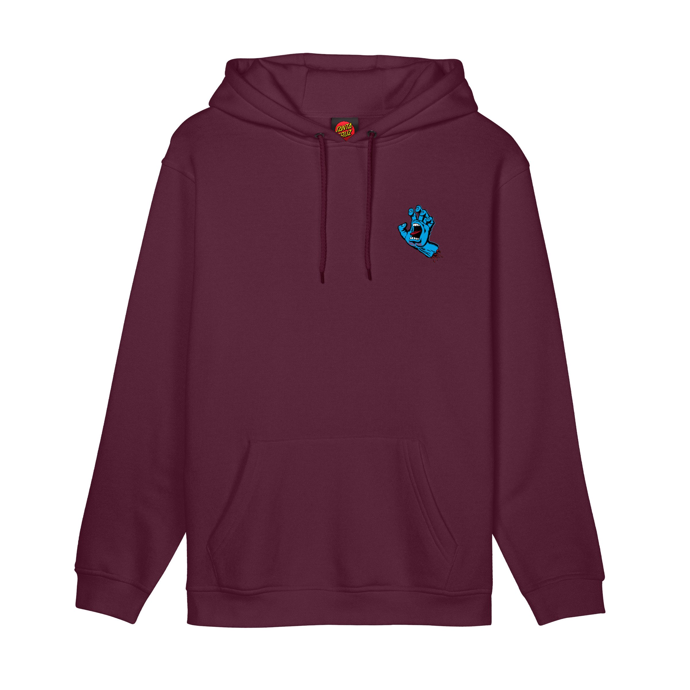 Santa Cruz Hoodie SCREAMING HAND CHEST HOOD (1-delig)