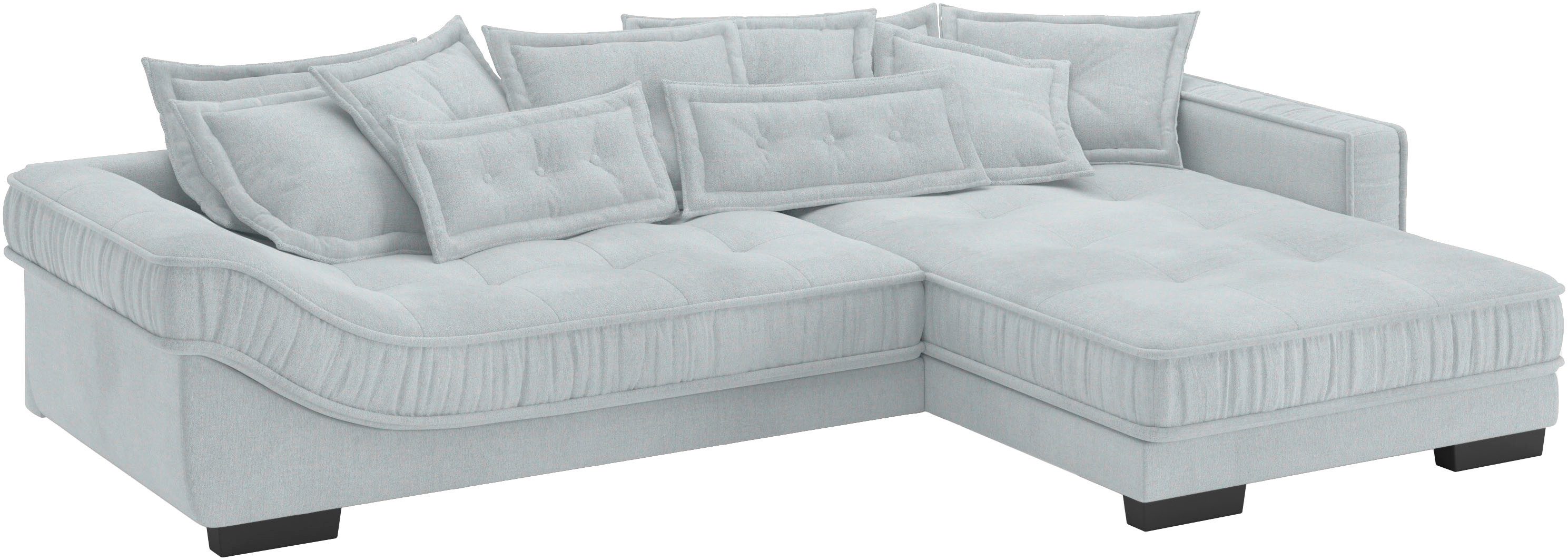 Mr. Couch Hoekbank Divan luxe DuraFlex koudschuim bekleding, tot 140 kg, 4 bekledingskwaliteiten