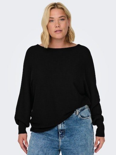 ONLY CARMAKOMA Gebreide trui CARNEW ADALINE LIFE L/S PULLOVER KNT