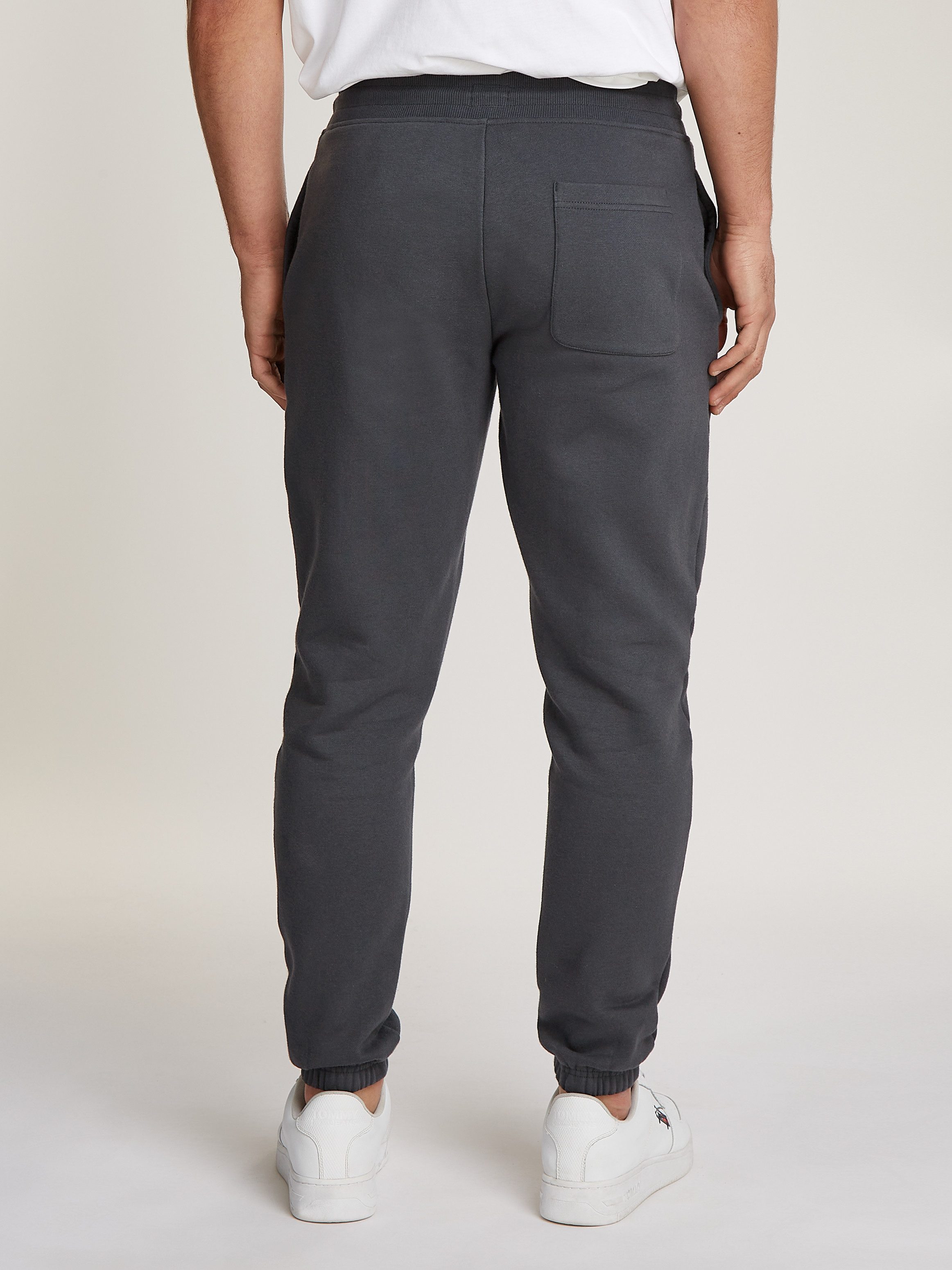 TOMMY JEANS Sweatbroek TJM SLIM S FLAG SWEATPANT
