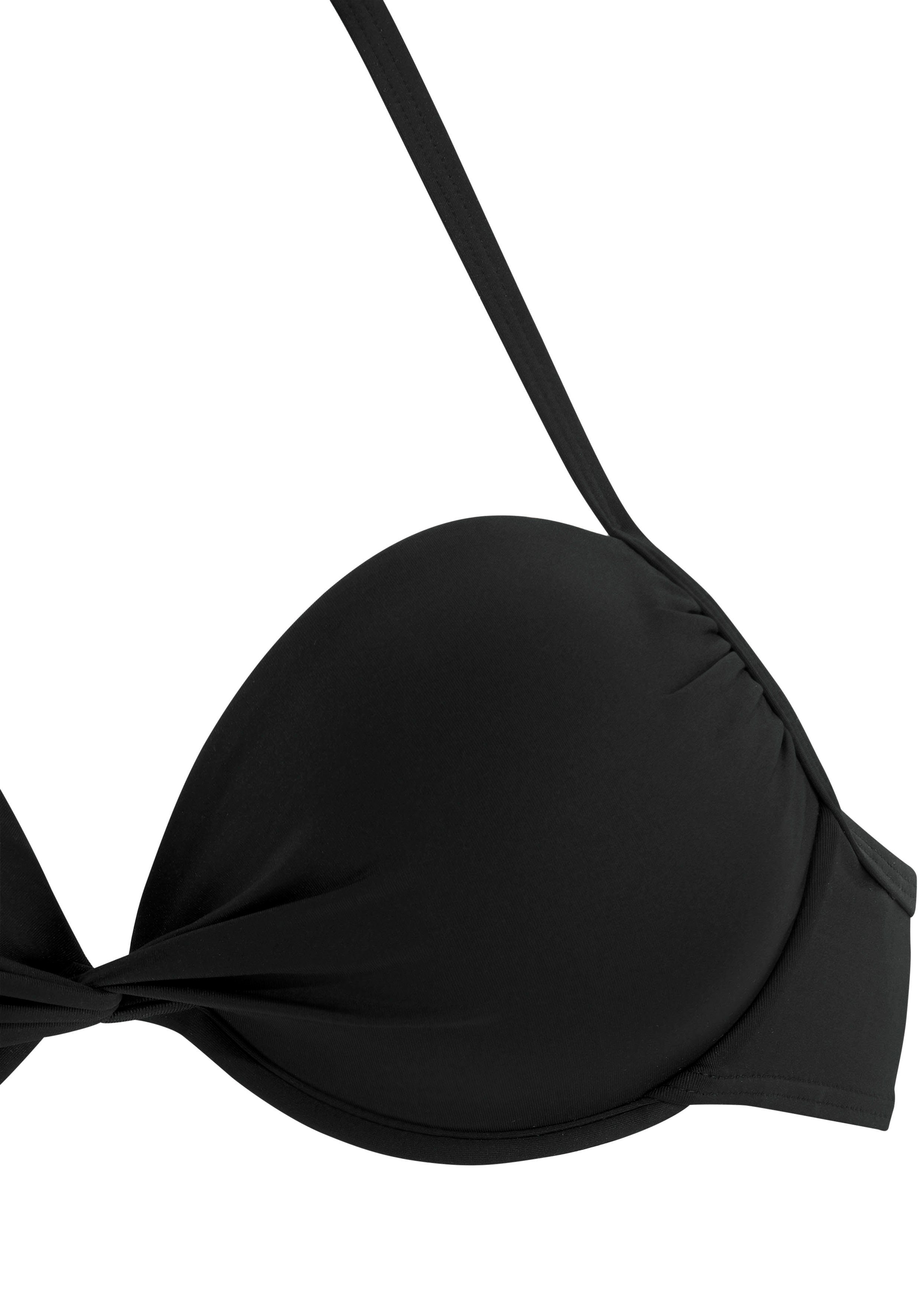 Lascana Push-upbikinitop Italy met ruches