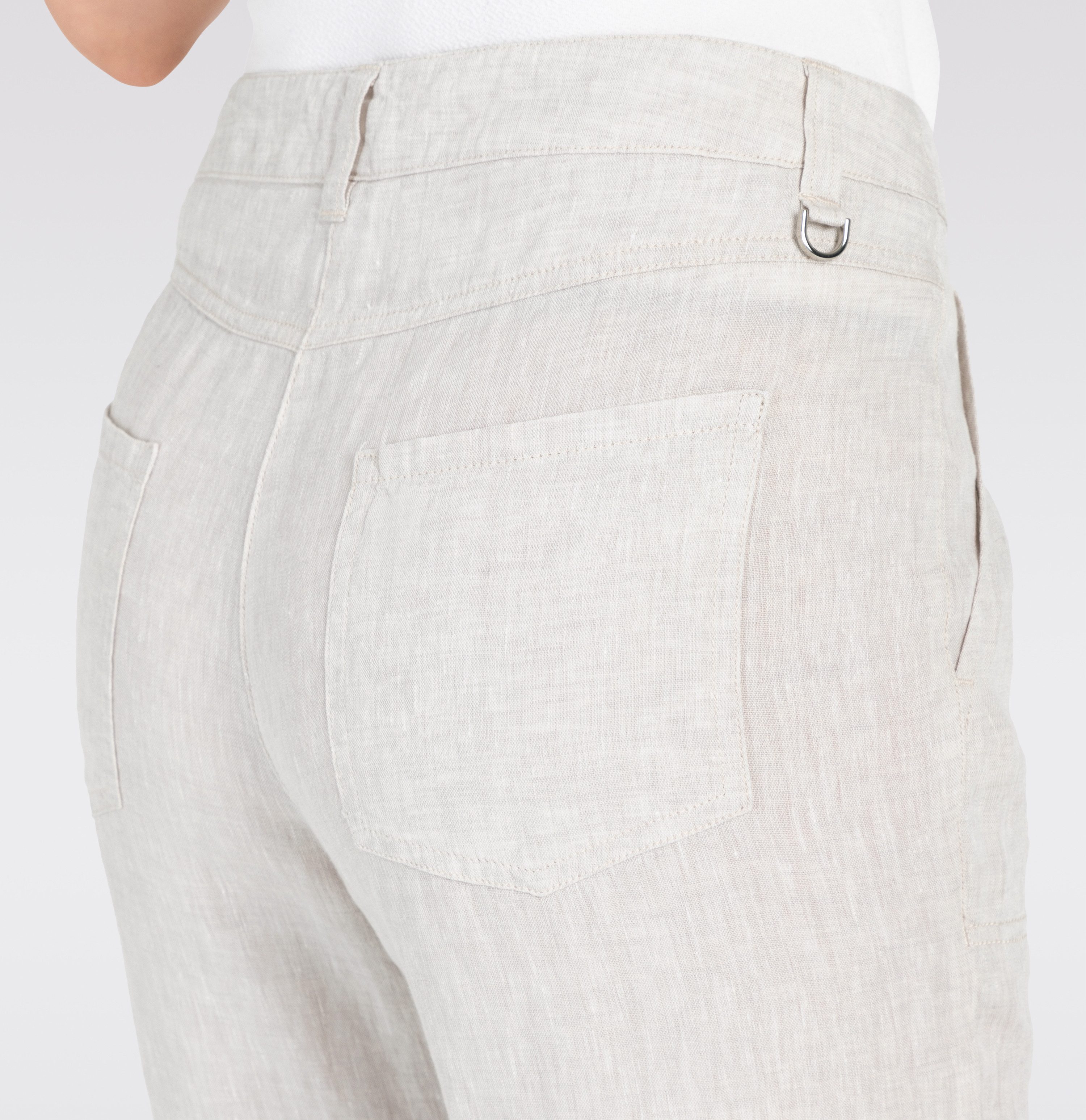MAC Linnen broek NORA cropped temperatuurregulerend en aangenaam op de huid